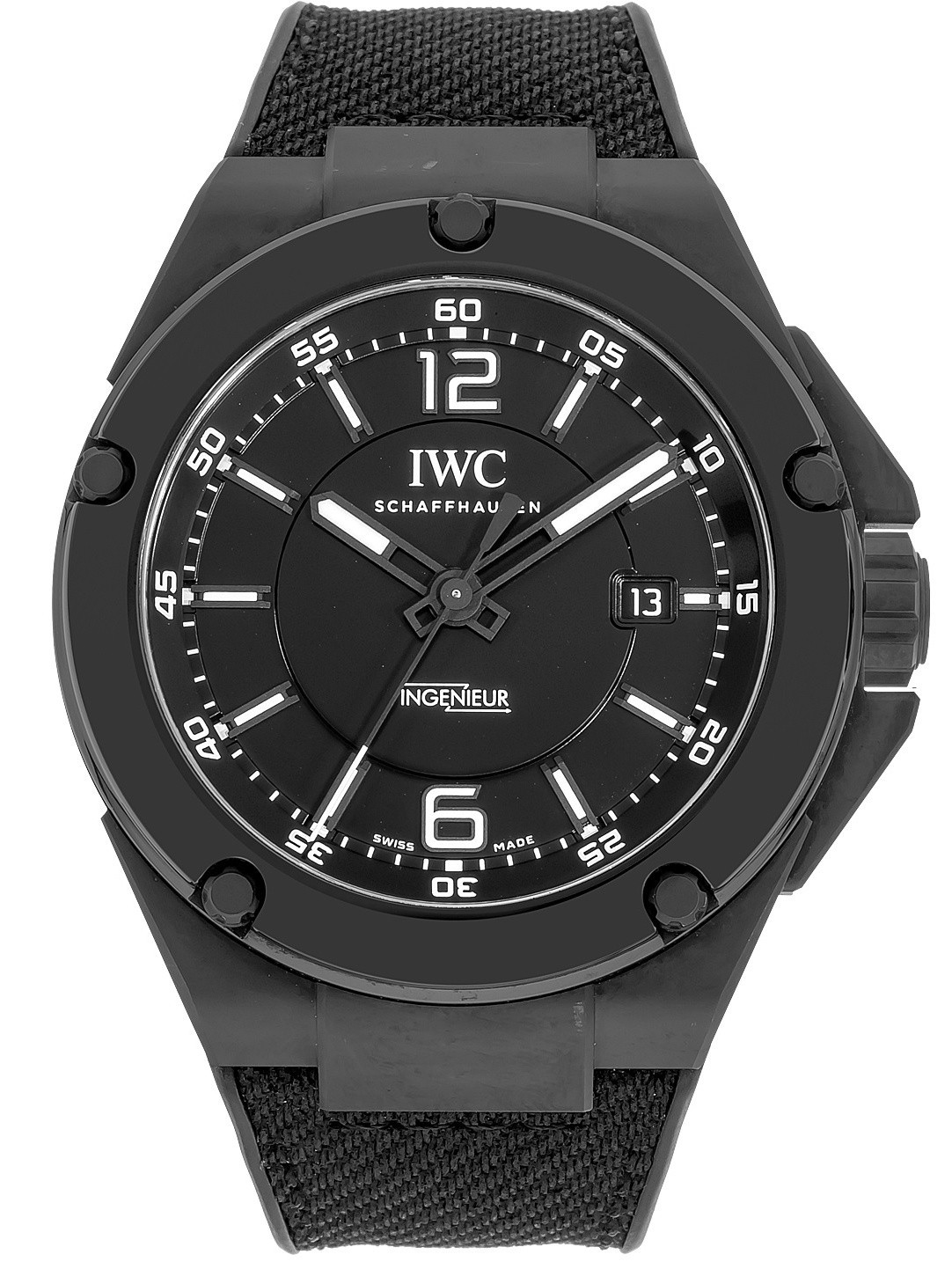 MiroTime AAA Replica IWC Ingenieur Automatic AMG Black Ceramic 46mm Mens Watch IW322503