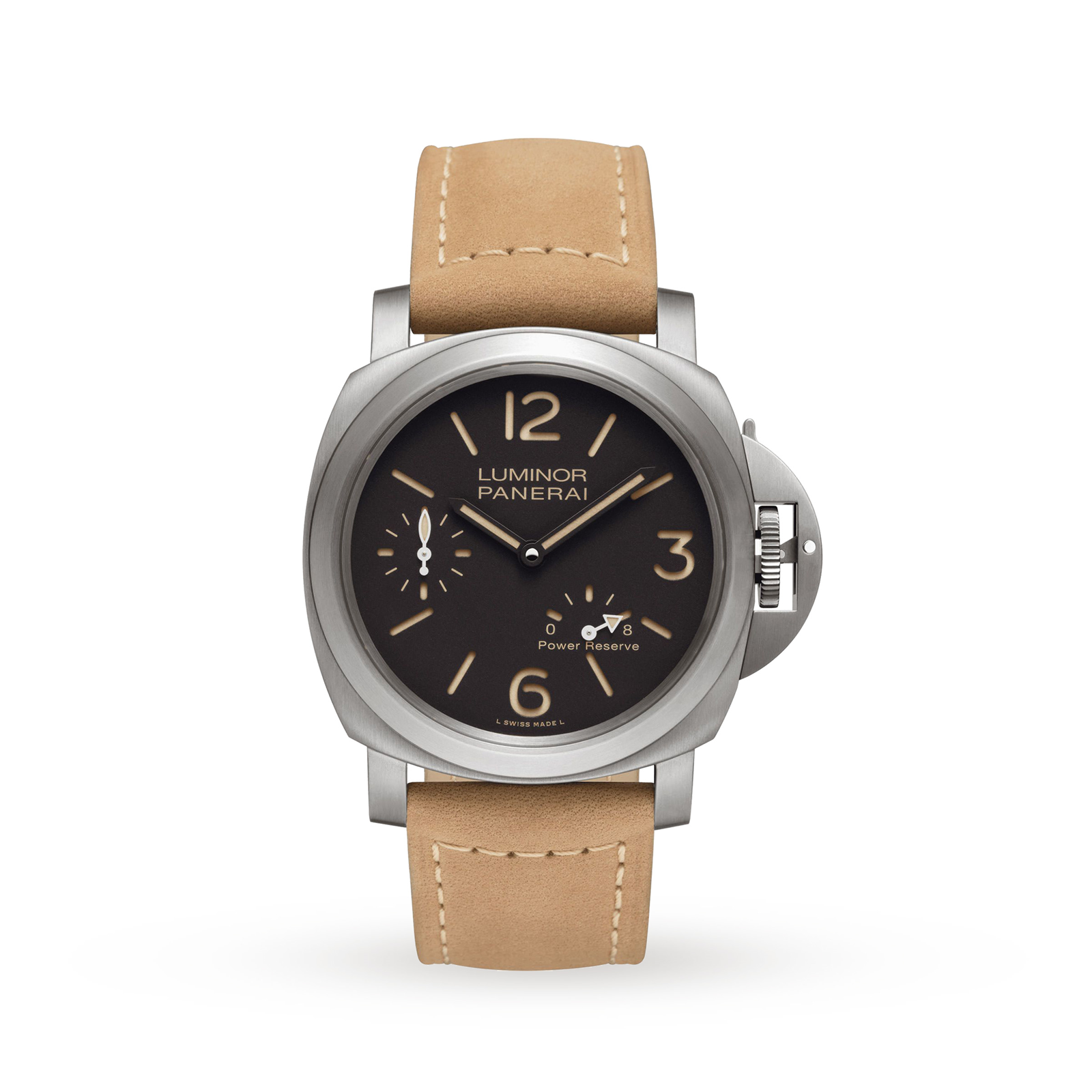 MiroTime Swiss Panerai Luminor 44mm Mens Watch PAM00797