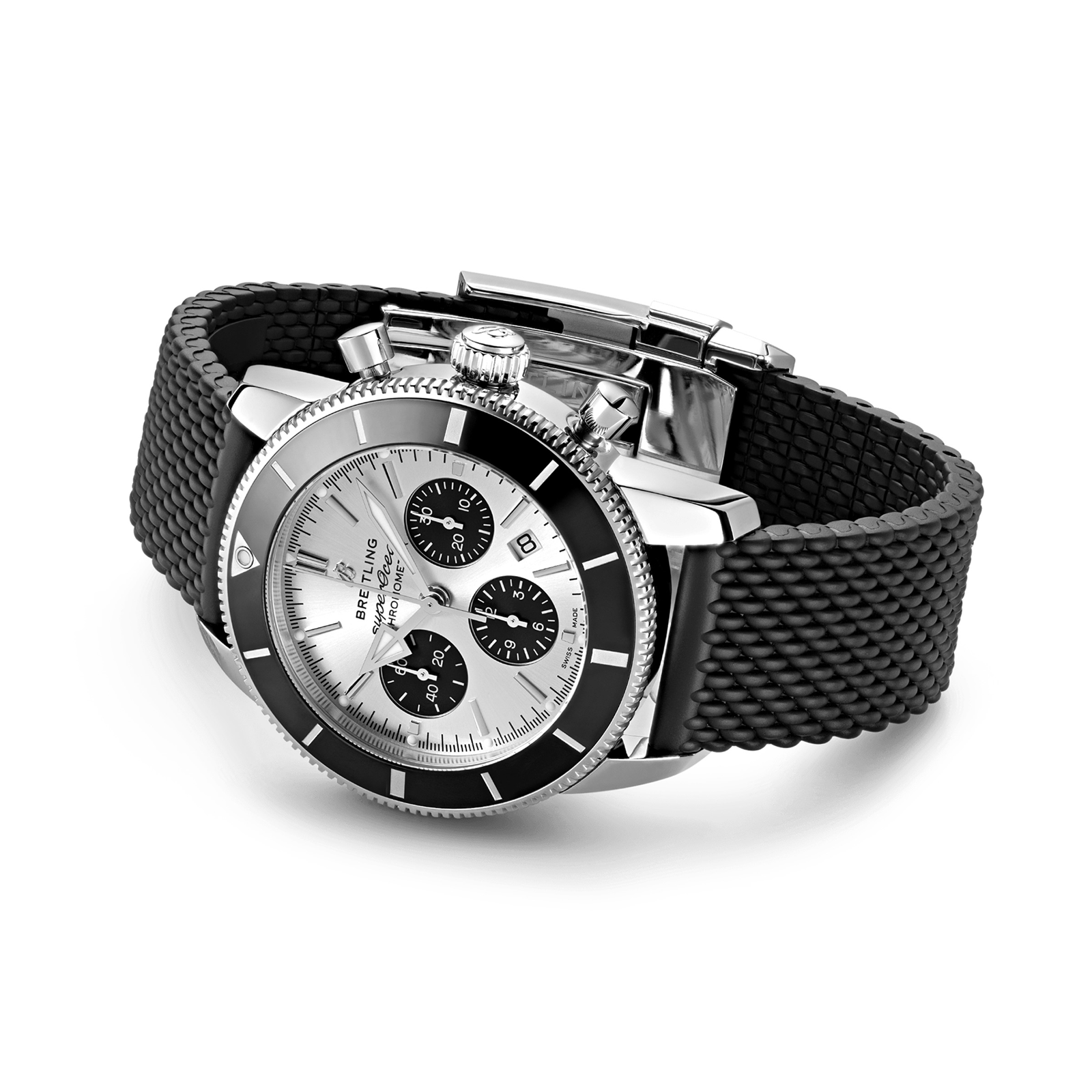 MiroTime Swiss Breitling Superocean Heritage II B01 Chronograph 44 AB0162121G1S1
