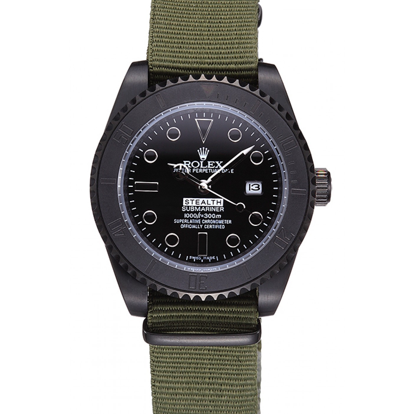 MiroTime Rolex Stealth Submariner Olive 621995