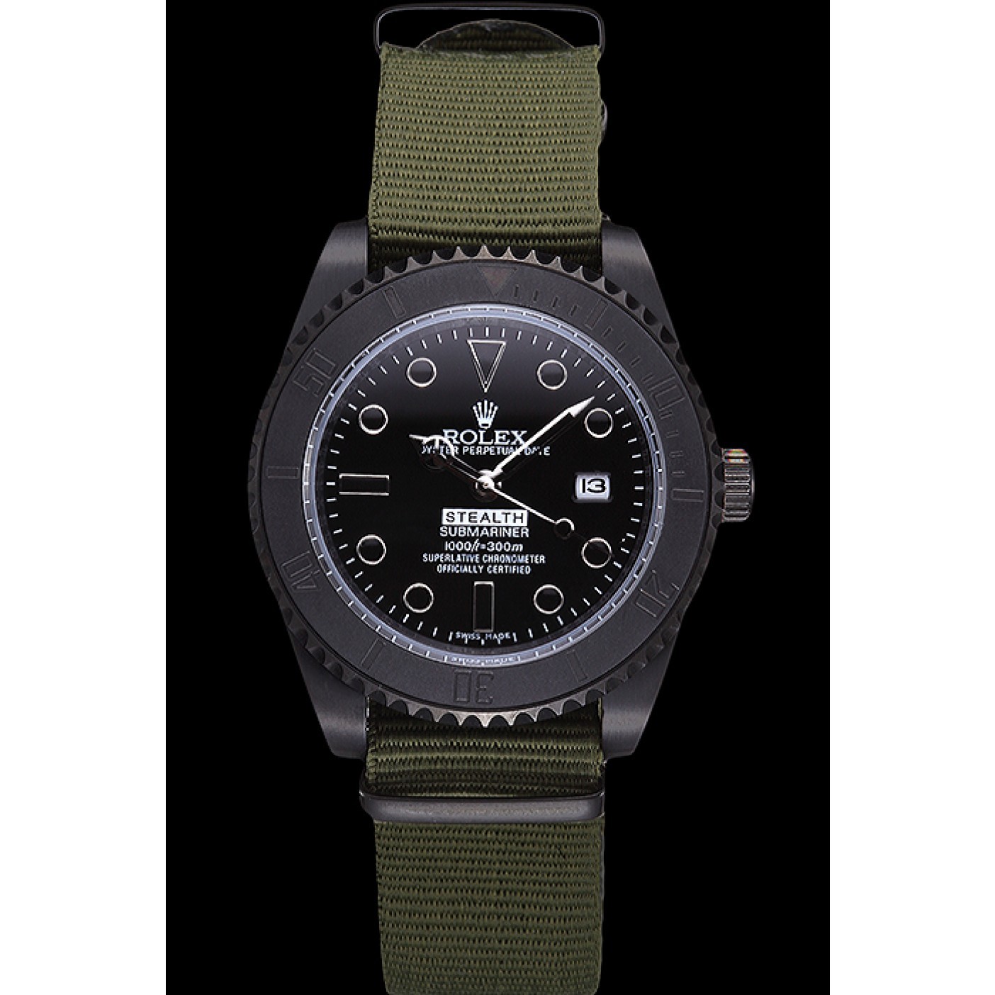 MiroTime Rolex Stealth Submariner Olive 621995