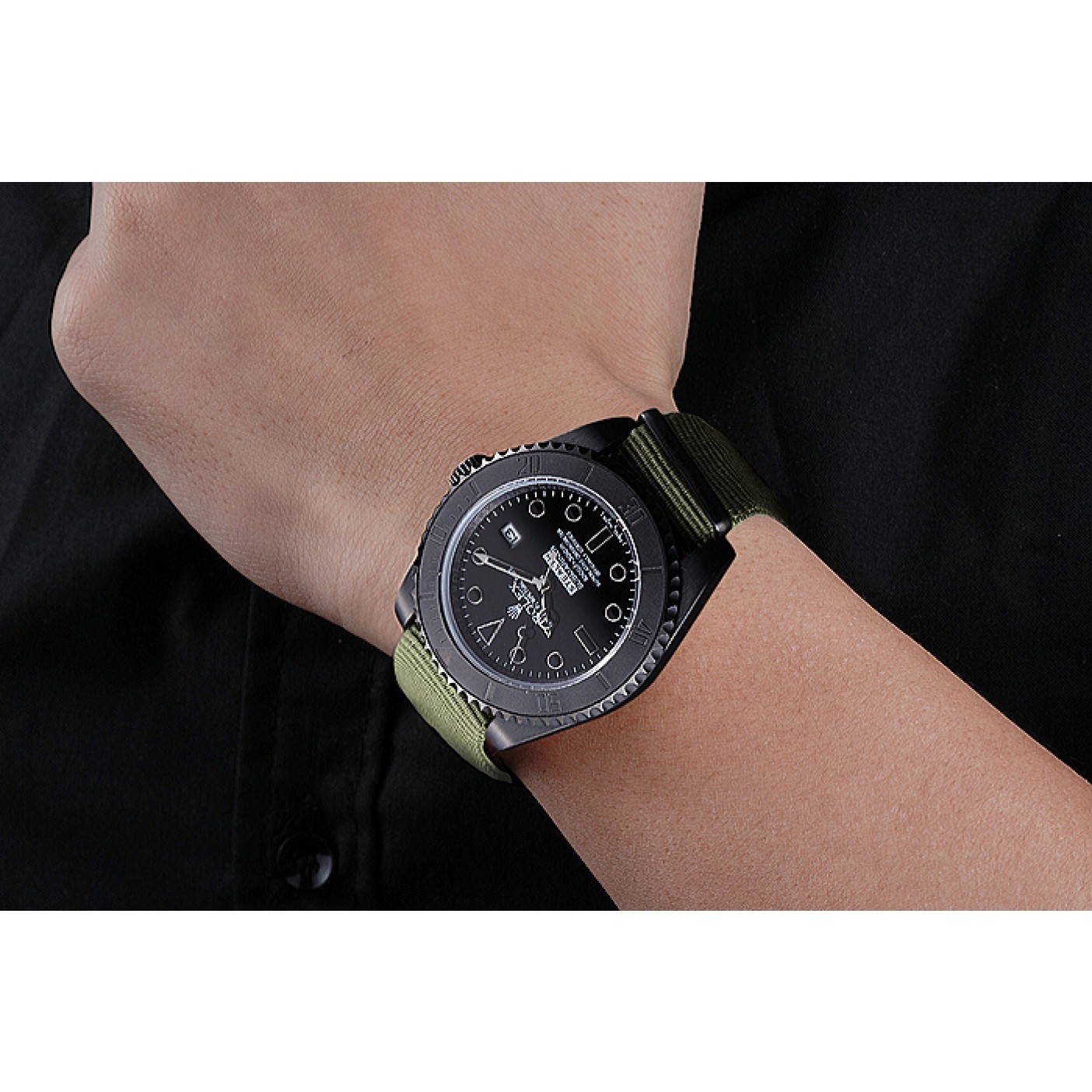 MiroTime Rolex Stealth Submariner Olive 621995