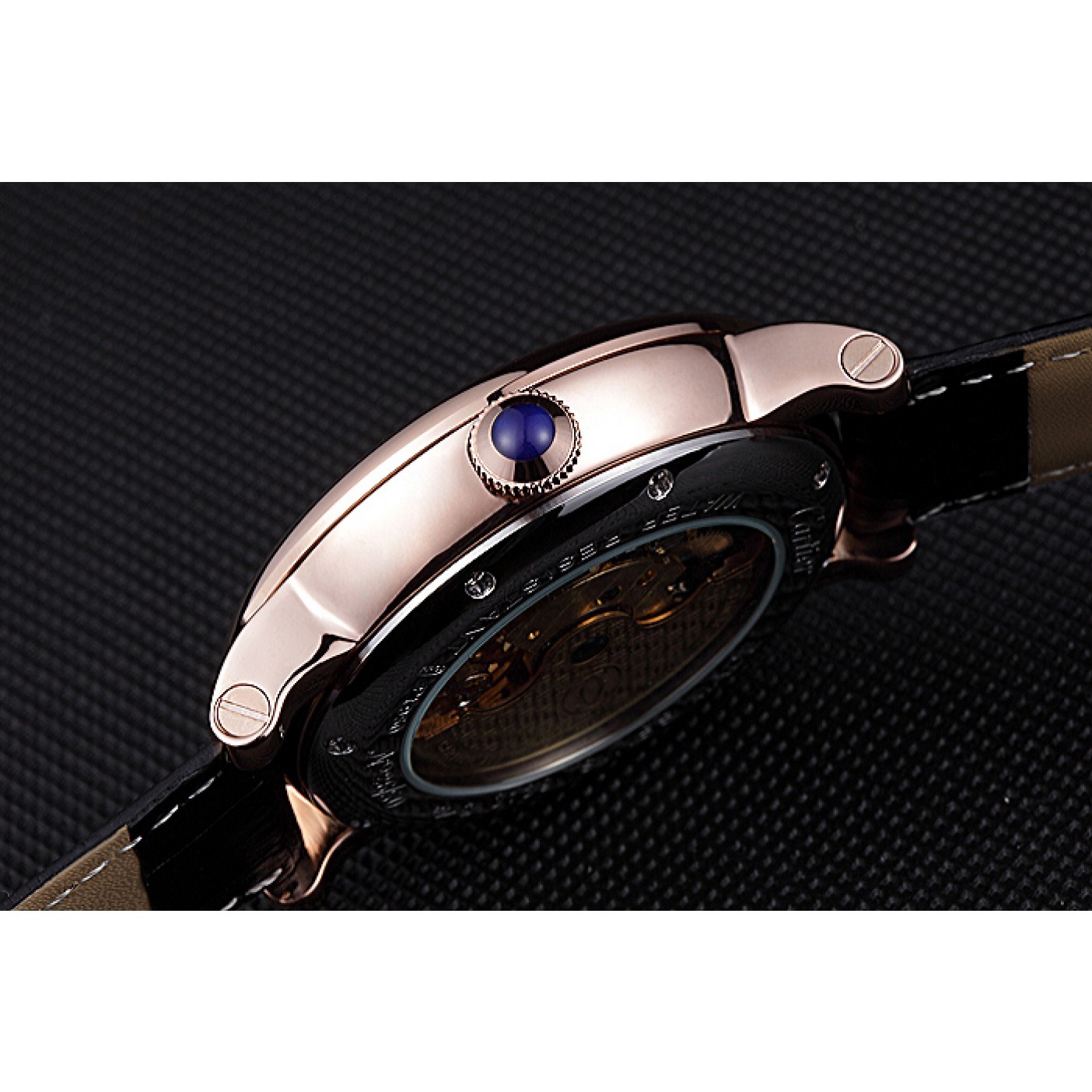 MiroTime Cartier Rotonde Flying Tourbillon Black Dial 621937