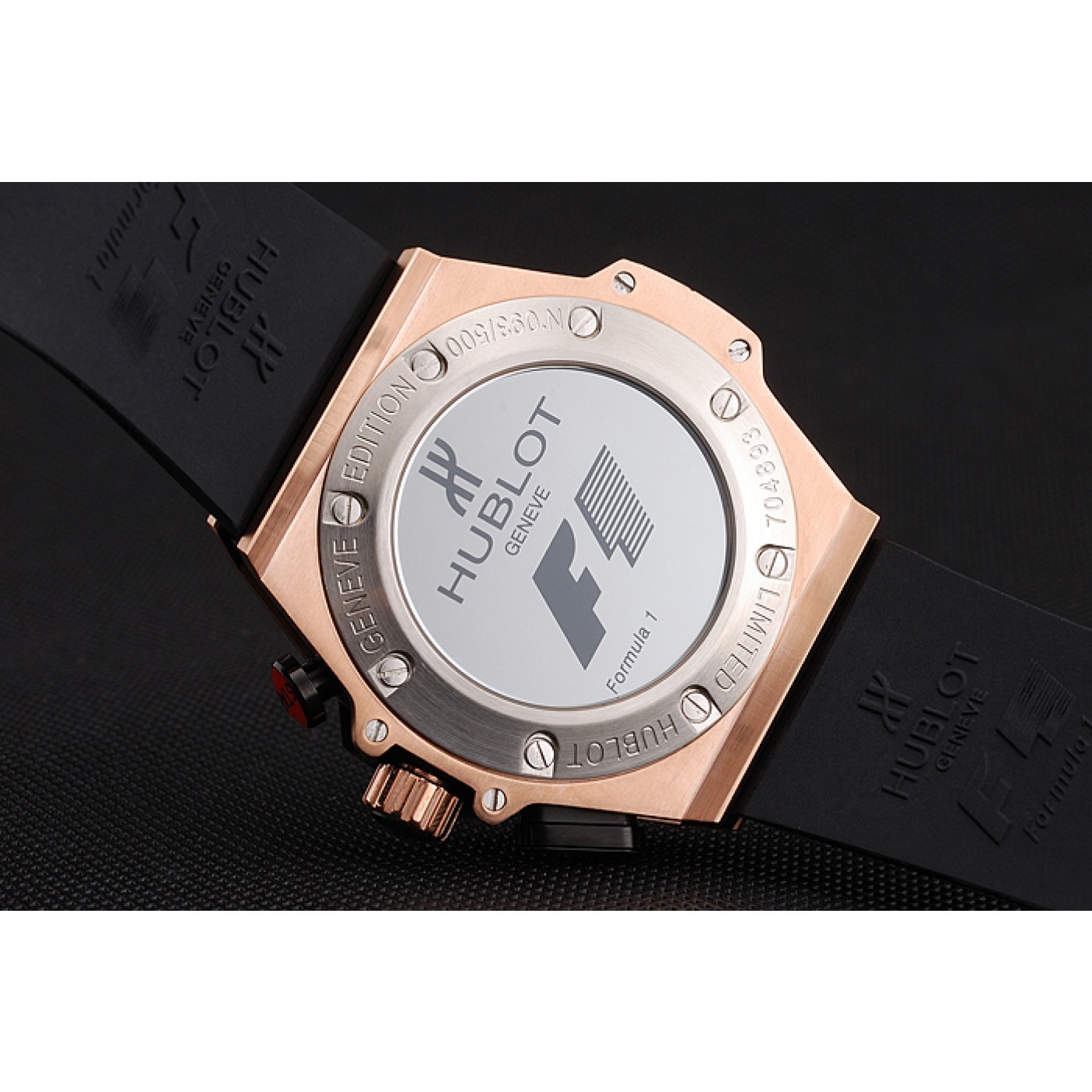 MiroTime Hublot Big Bang King Power Formula 1 Gold Case Black Dial 622249