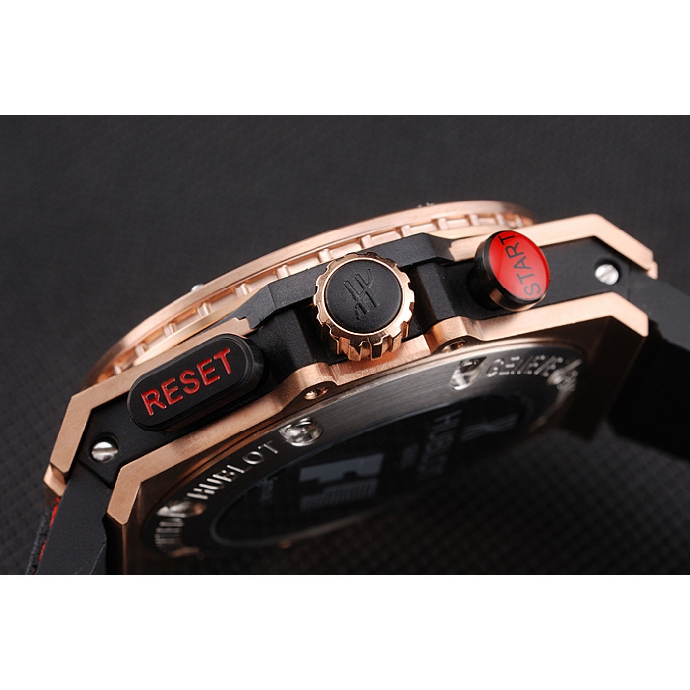 MiroTime Hublot Big Bang King Power Formula 1 Gold Case Black Dial 622249