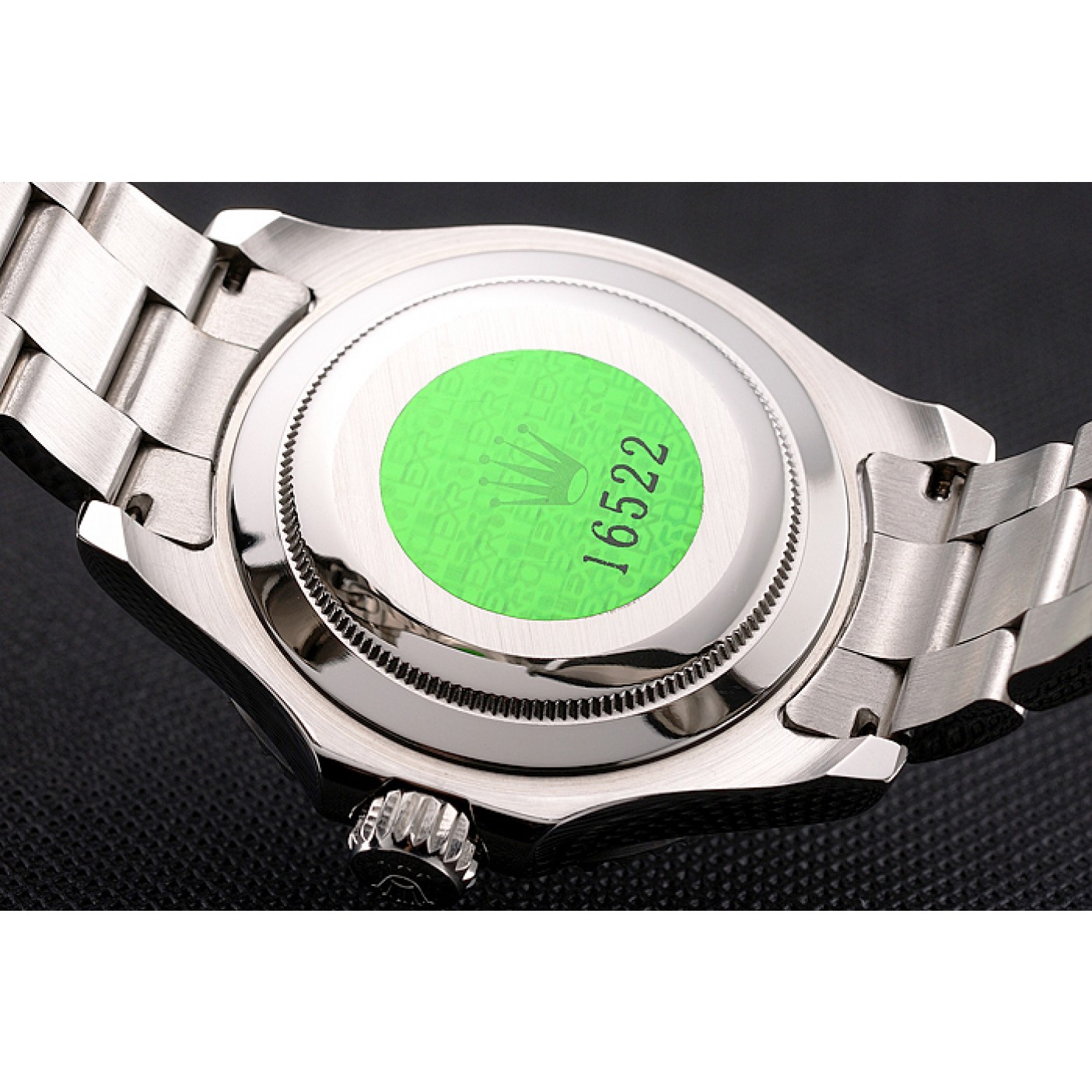MiroTime Rolex Yacht-Master Black Dial Stainless Steel Case And Bracelet