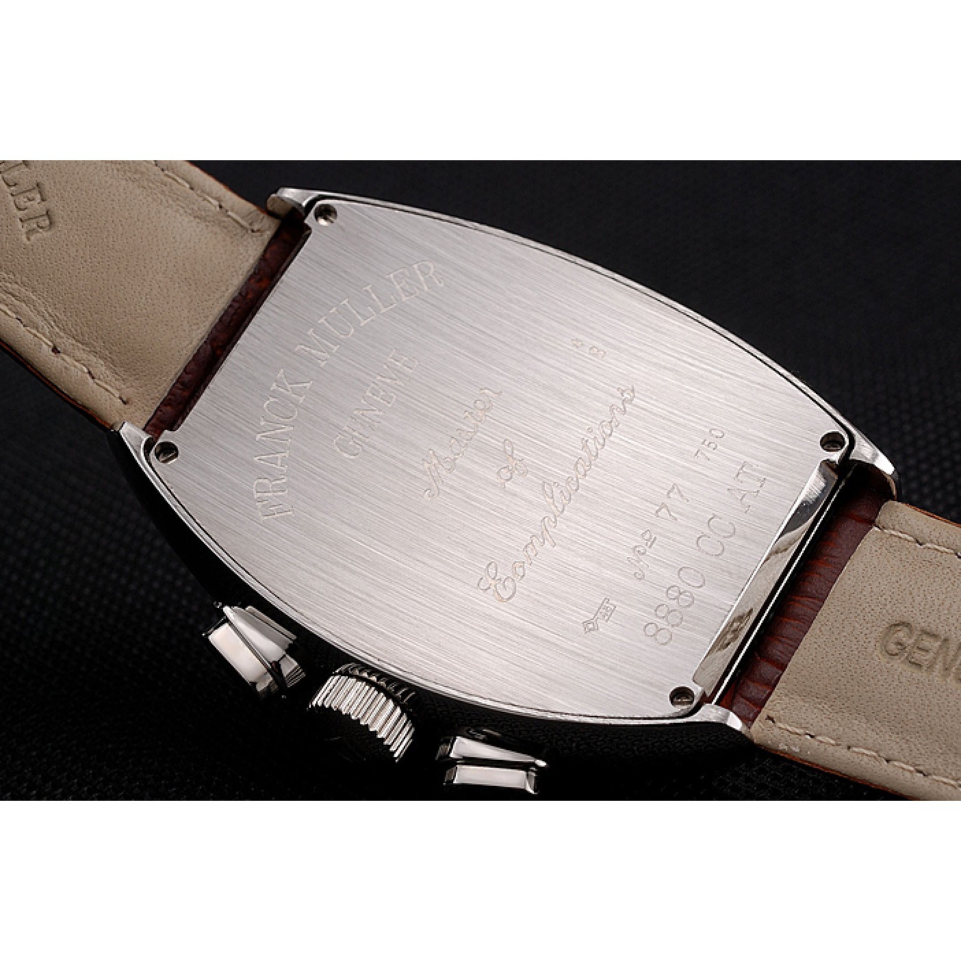 MiroTime Franck Muller Casablanca White Dial Red Accent Number Tourbillon 41958