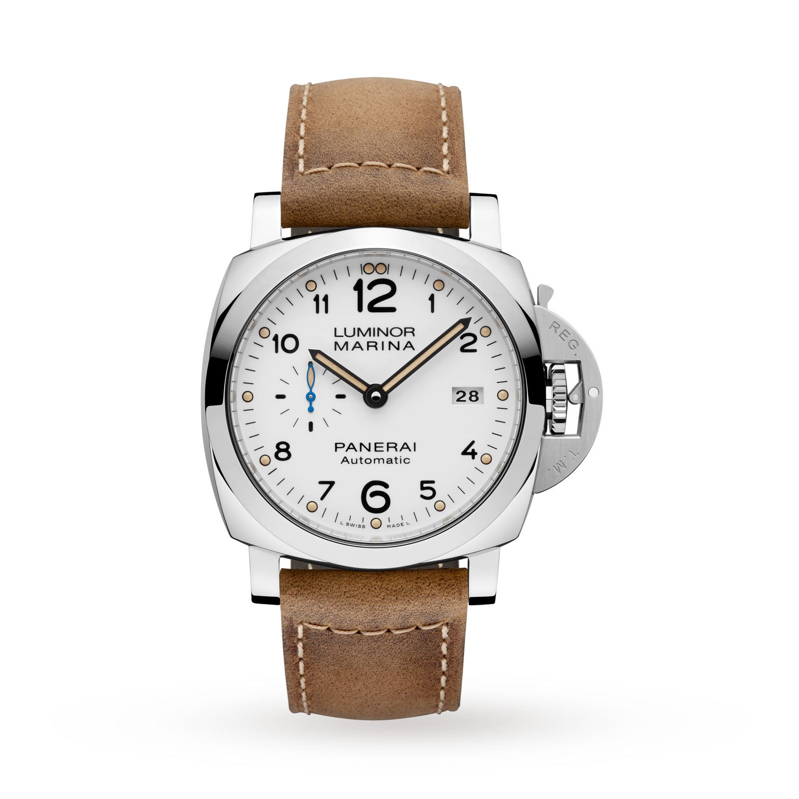 MiroTime Swiss Panerai Luminor Marina 44mm Mens Watch PAM01499