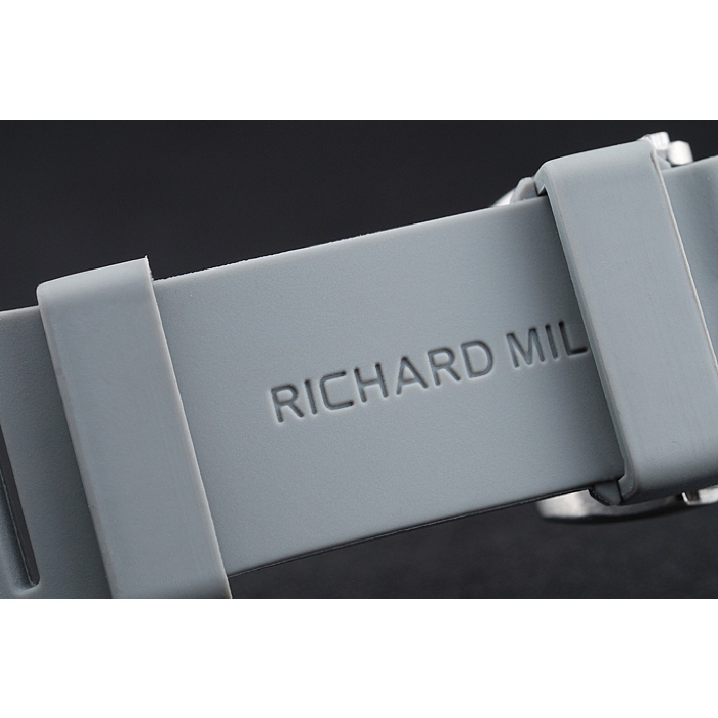 MiroTime Richard Mille Tourbillion Rafael Nadal RM 27-01 Silver Case White Rubber Bracelet 1454255