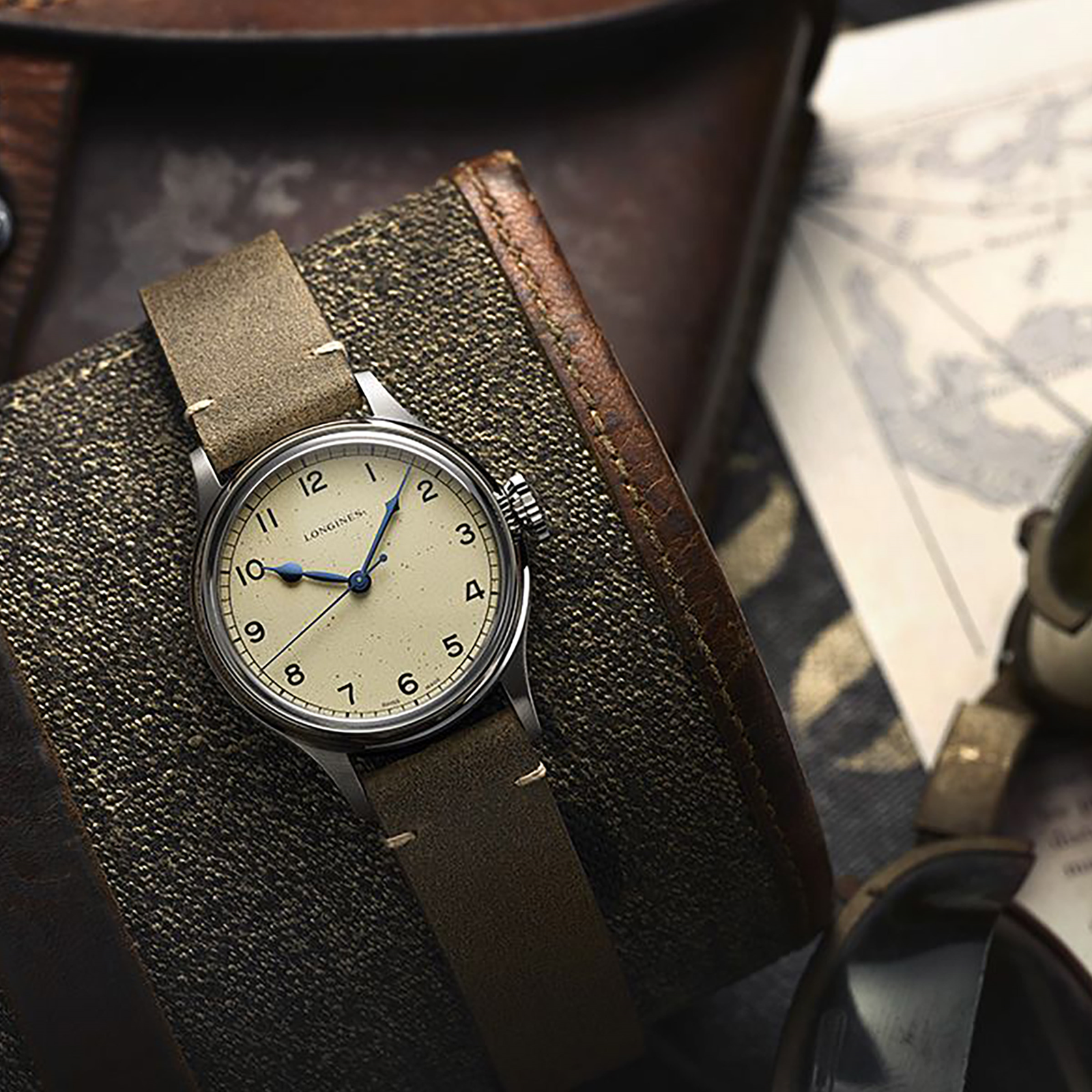 MiroTime Longines Military 39mm Mens Watch L28194932