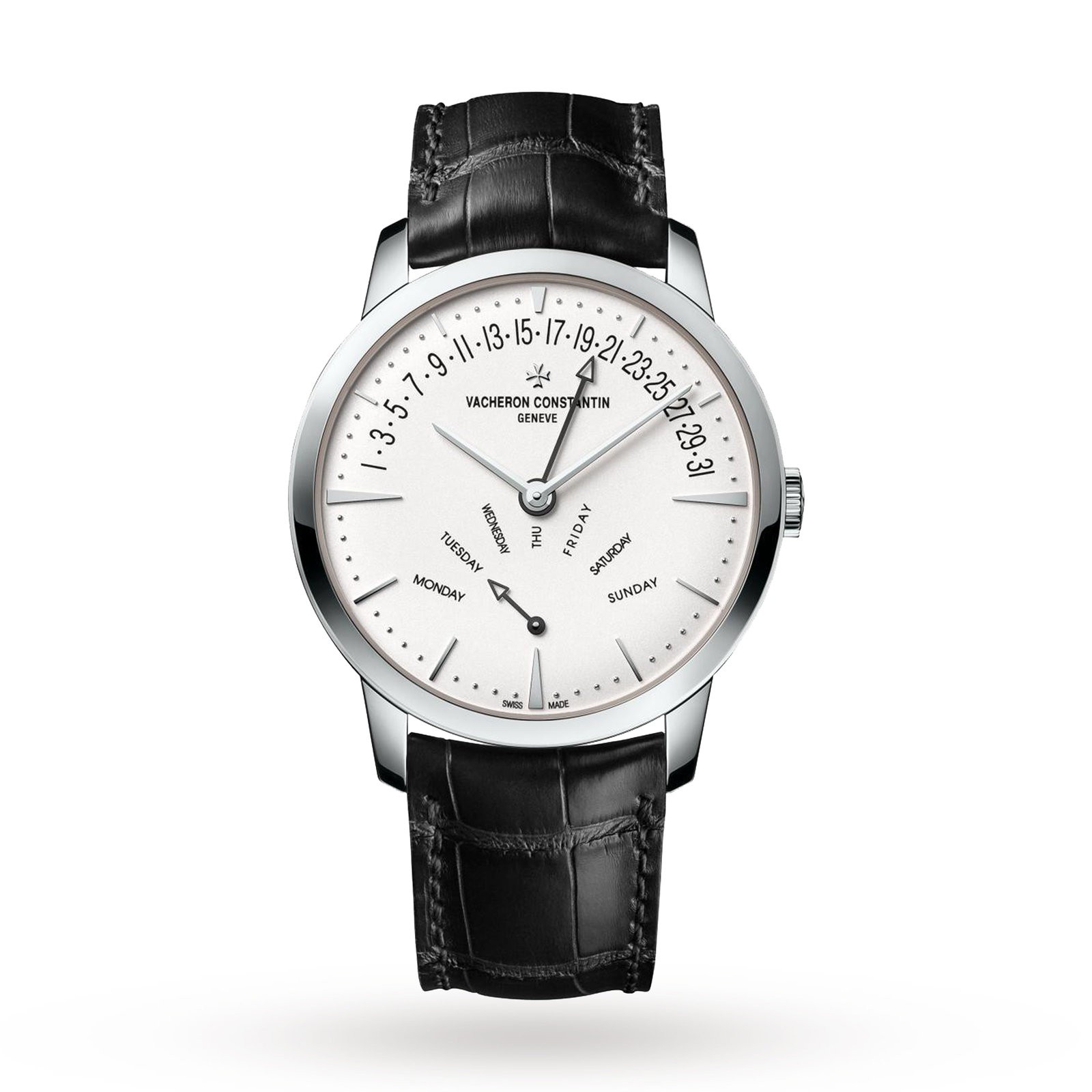 MiroTime Swiss Vacheron Constantin Patrimony Retrograde Day-Date Mens Watch