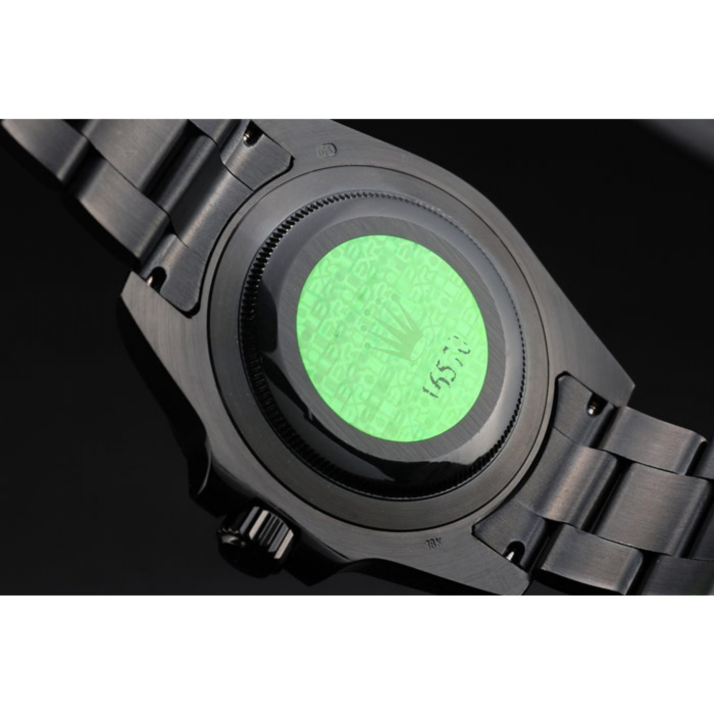 MiroTime Rolex Explorer Black Ceramic Bezel Black Dial Watch