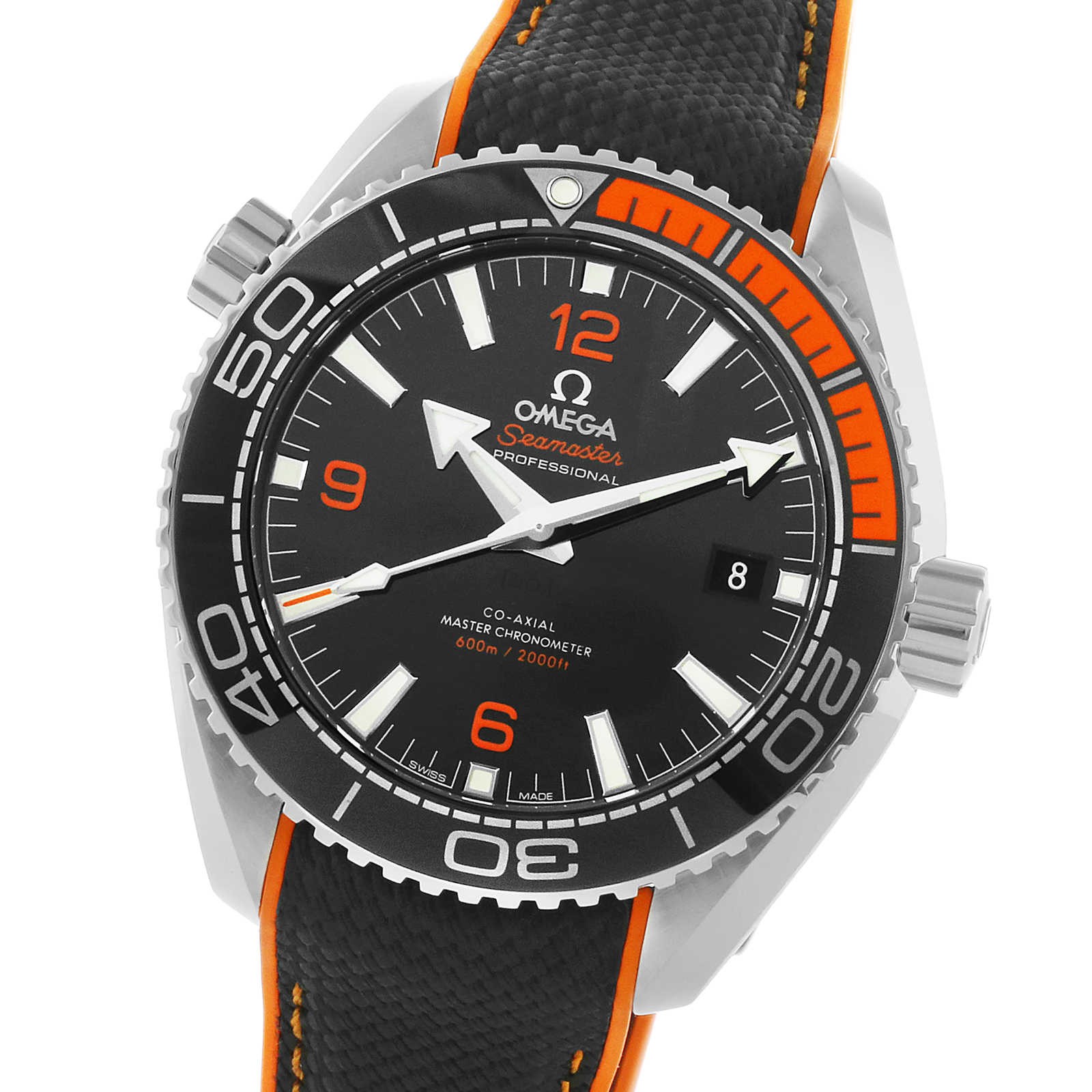 MiroTime Swiss Omega Seamaster Planet Ocean 600m Co-Axial 43.5mm Mens Watch O21532442101001