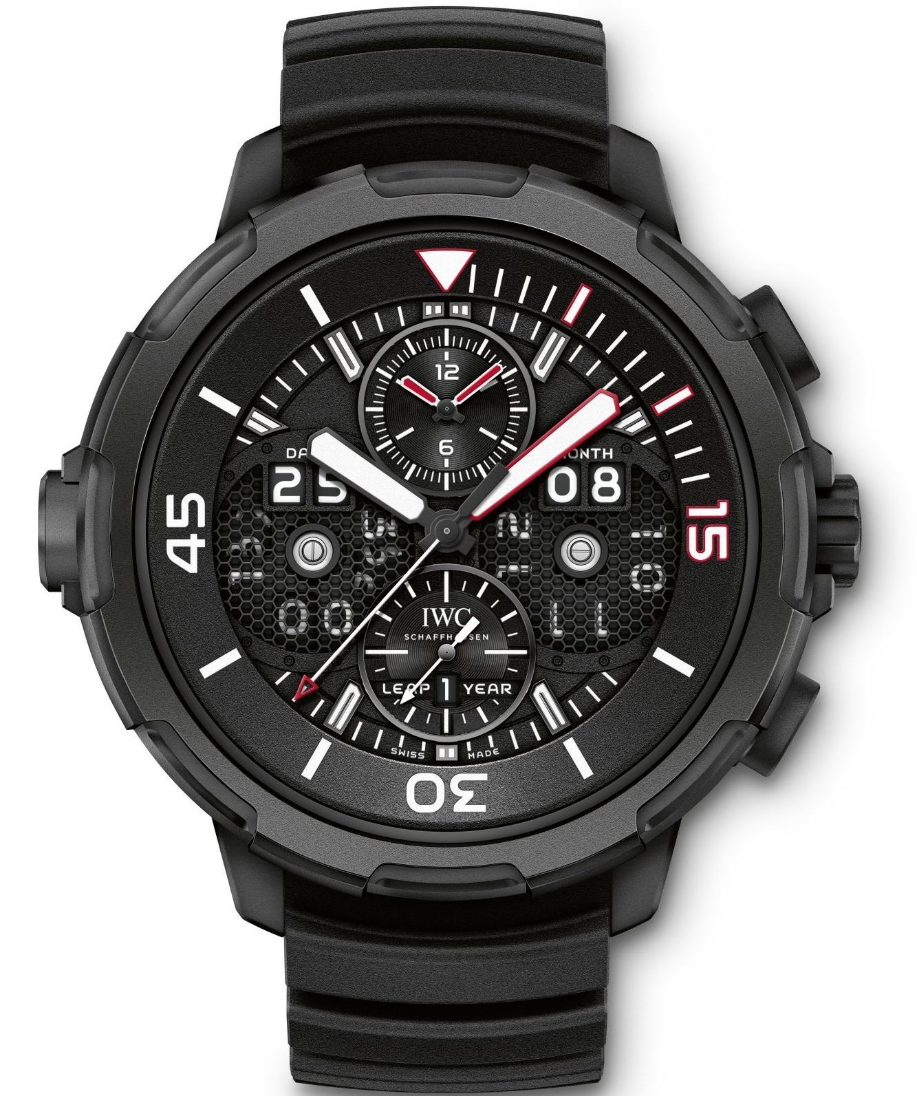 MiroTime AAA Replica IWC Aquatimer Perpetual Calendar Digital Date-Month Edition &quot;50 Years Aquatimer&quot; Watch IW379403