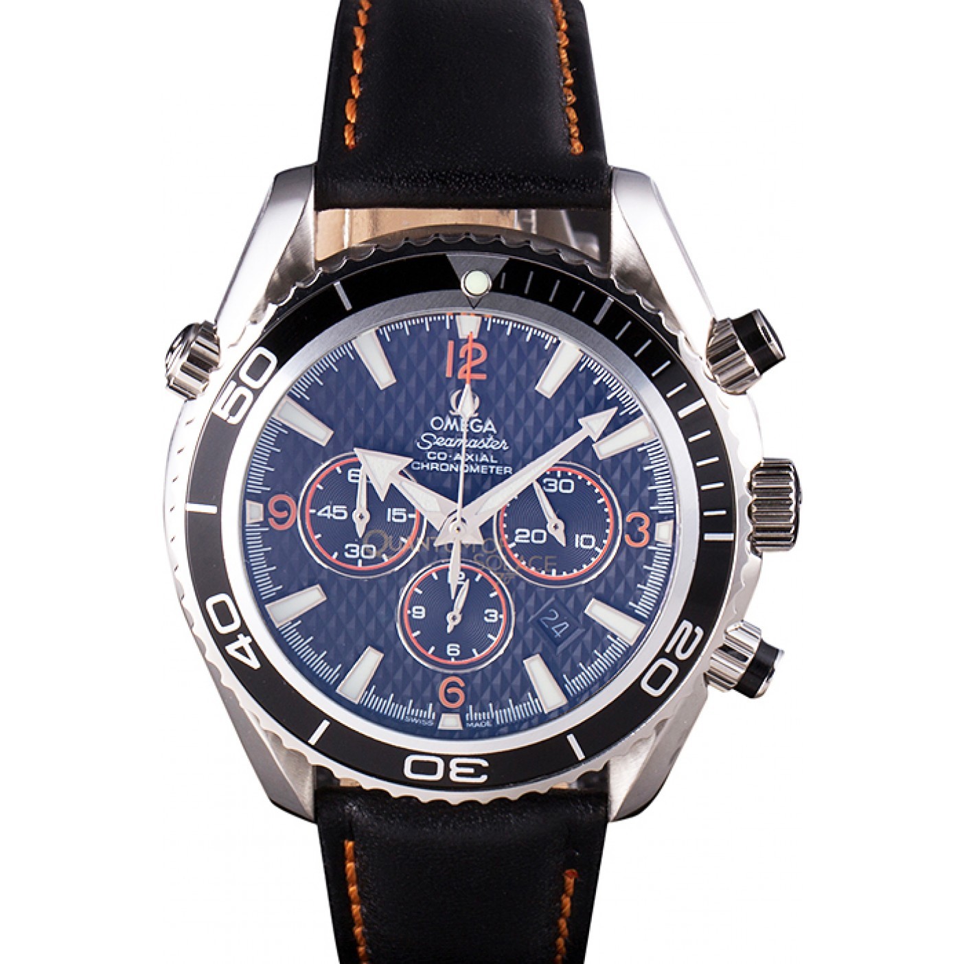MiroTime Omega Seamaster Planet Ocean Co-axial Black Case Black Dial 98101