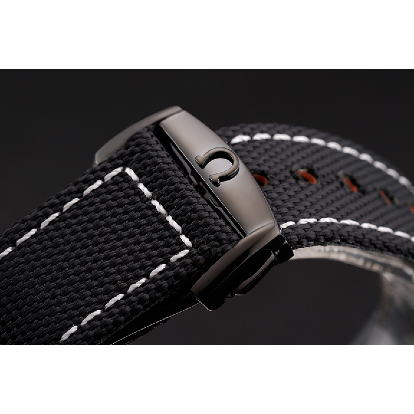 MiroTime Omega Speedmaster Professional Apollo 13 Silver Snoopy Award White Dial Black Case Black Nylon Strap