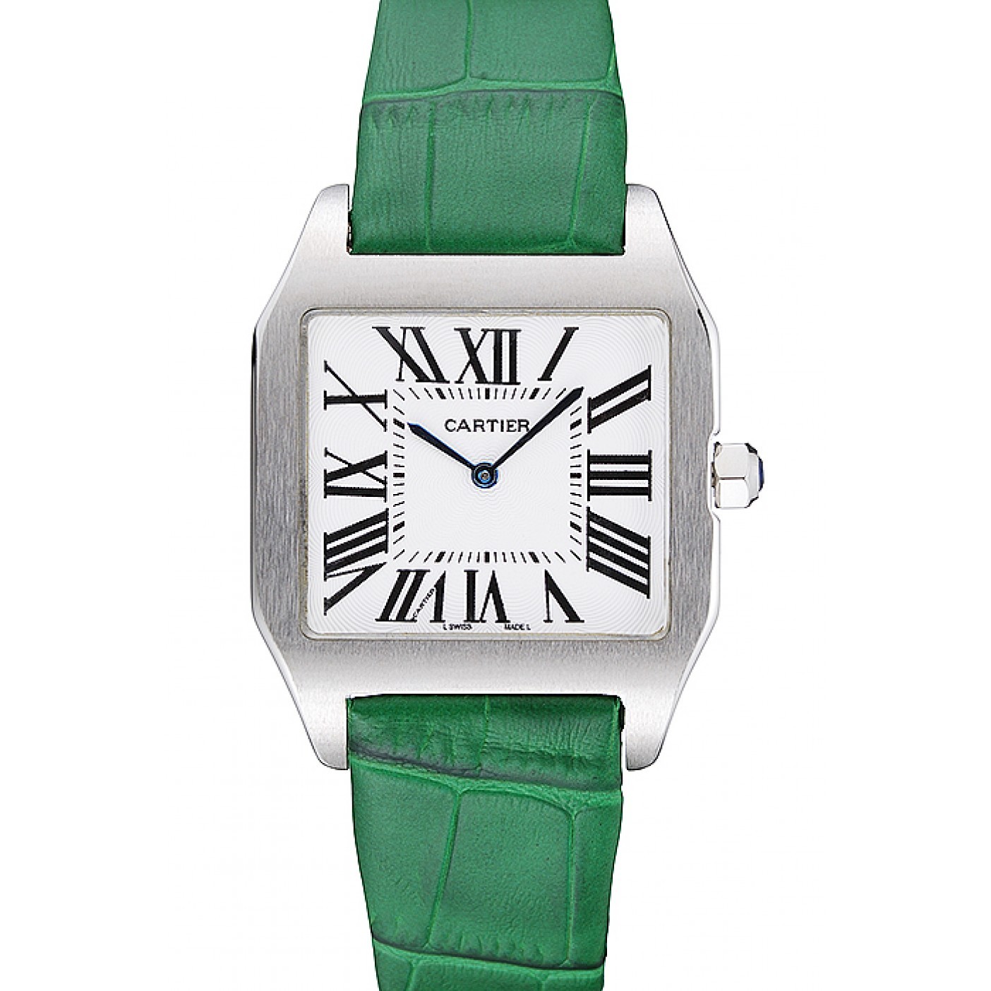 MiroTime Cartier Santos 100 Polished Stainless Steel Bezel 621934