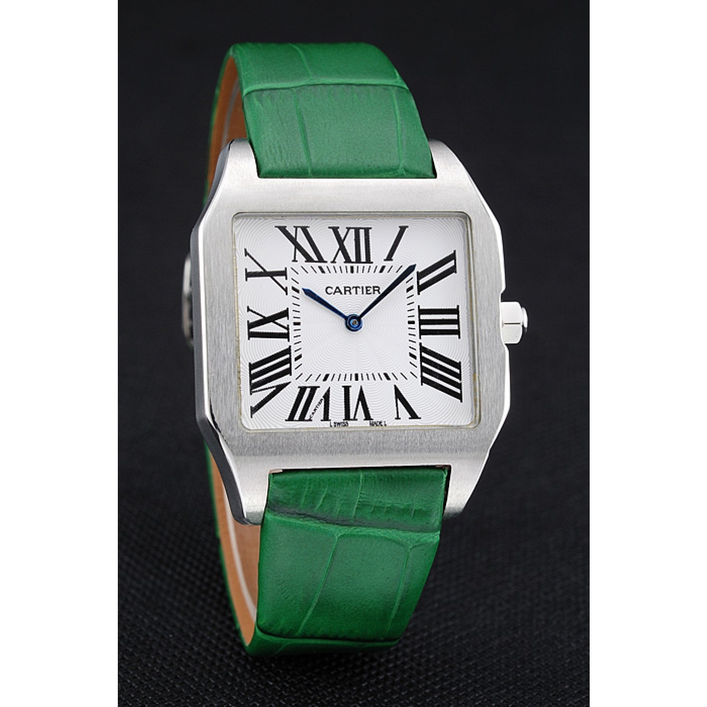 MiroTime Cartier Santos 100 Polished Stainless Steel Bezel 621934