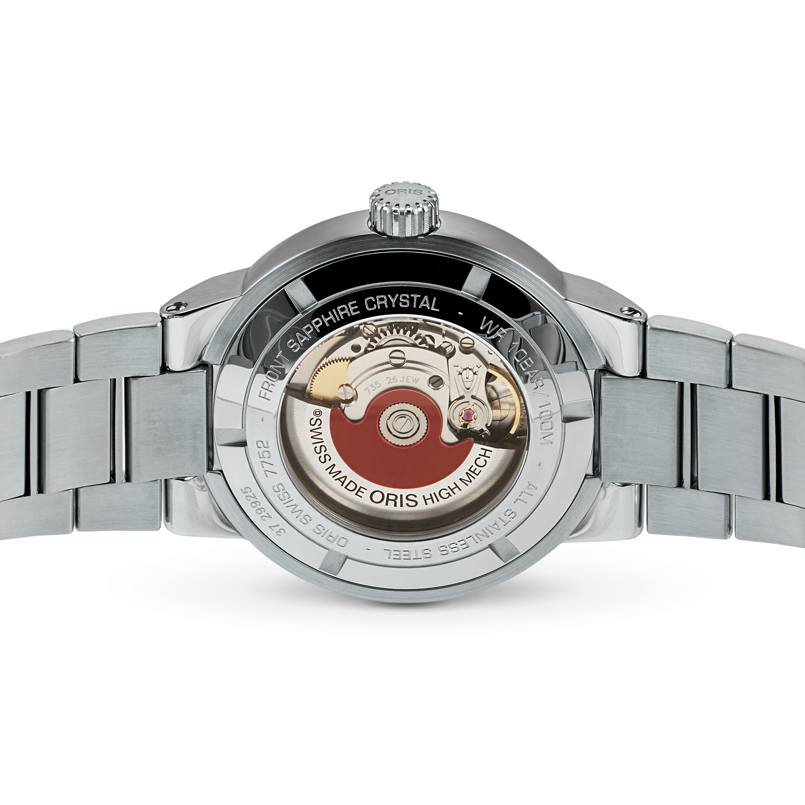 MiroTime Swiss Oris TT1 42mm Mens Watch 735 7752 4154MB