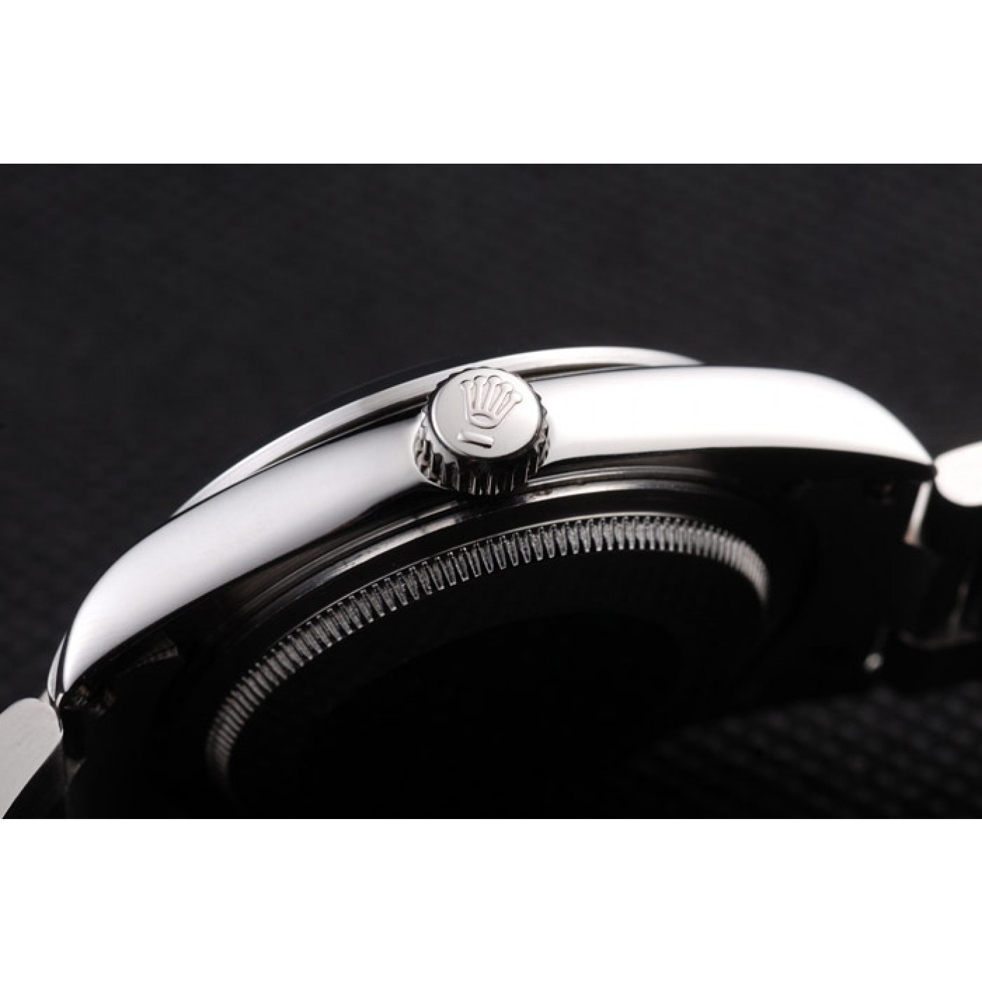 MiroTime Rolex Explorer Polished Stainless Steel Black Dial 98087