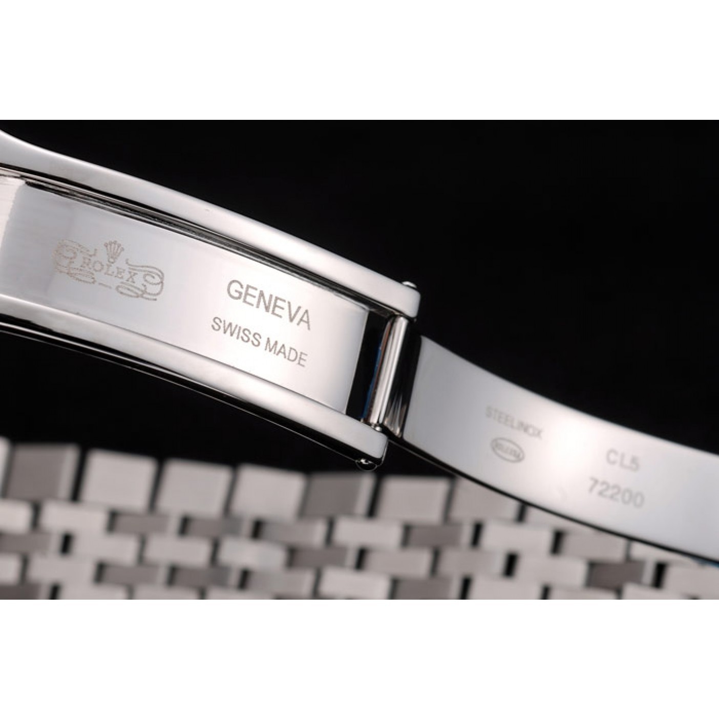 MiroTime Rolex DayDate Diamond Plated Stainless Steel Bracelet Diamond Plated Dial 41985