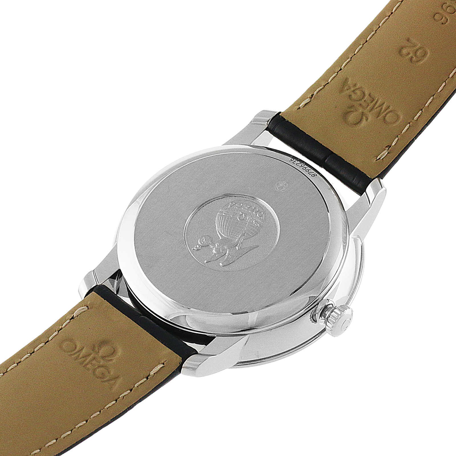 MiroTime Swiss Omega De Ville Prestige Co-Axial Power Reserve 39.5mm Mens Watch O42413402102003