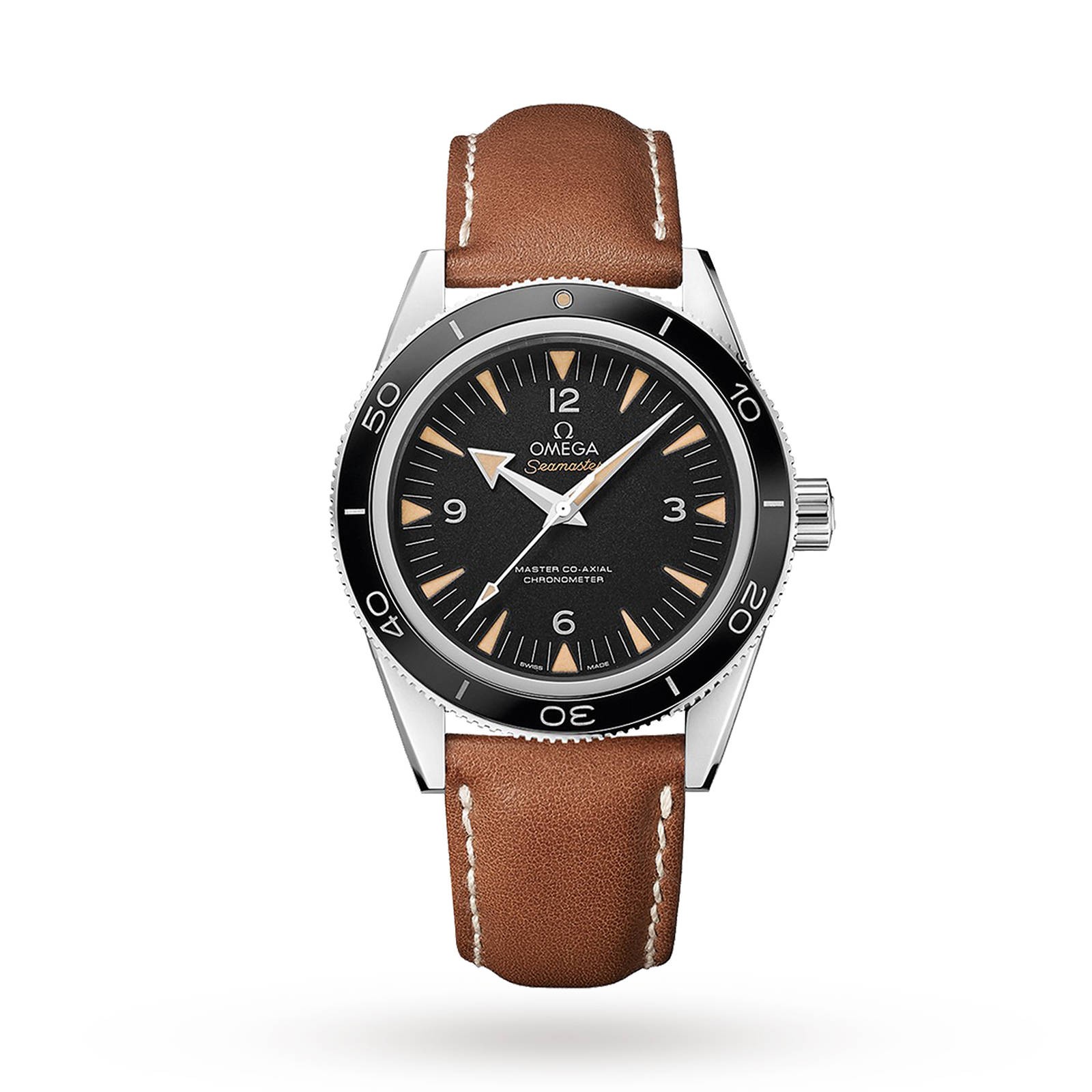 MiroTime Swiss Omega Seamaster 300m Co-Axial 41mm Mens Watch O23332412101002