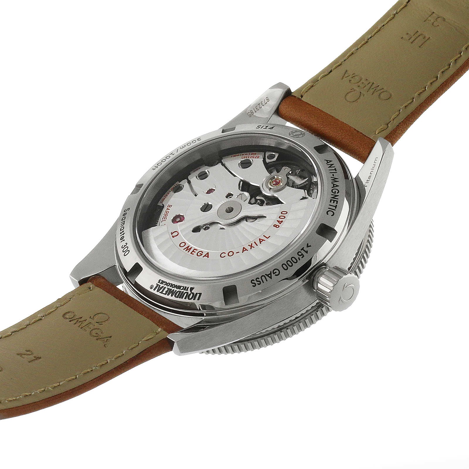 MiroTime Swiss Omega Seamaster 300m Co-Axial 41mm Mens Watch O23332412101002