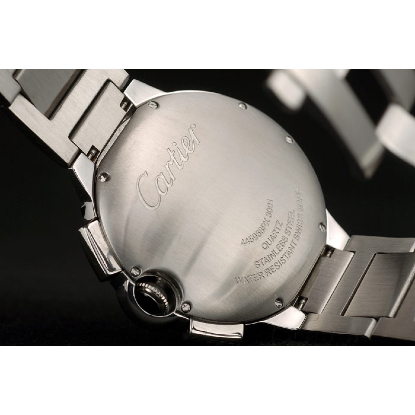 MiroTime Cartier Ballon Bleu Chronograph White Dial Stainless Steel Case And Bracelet