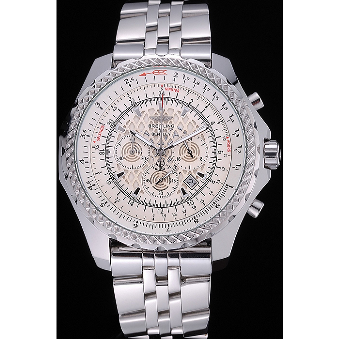 MiroTime Breitling Bentley B06 Chronograph Stainless Steel Watch 622329