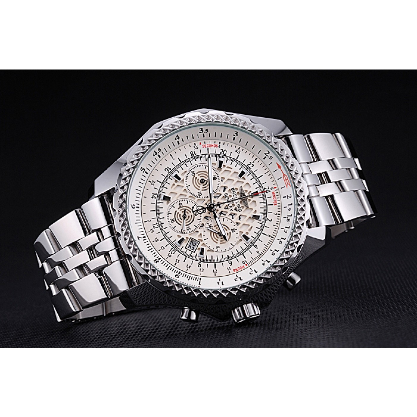 MiroTime Breitling Bentley B06 Chronograph Stainless Steel Watch 622329