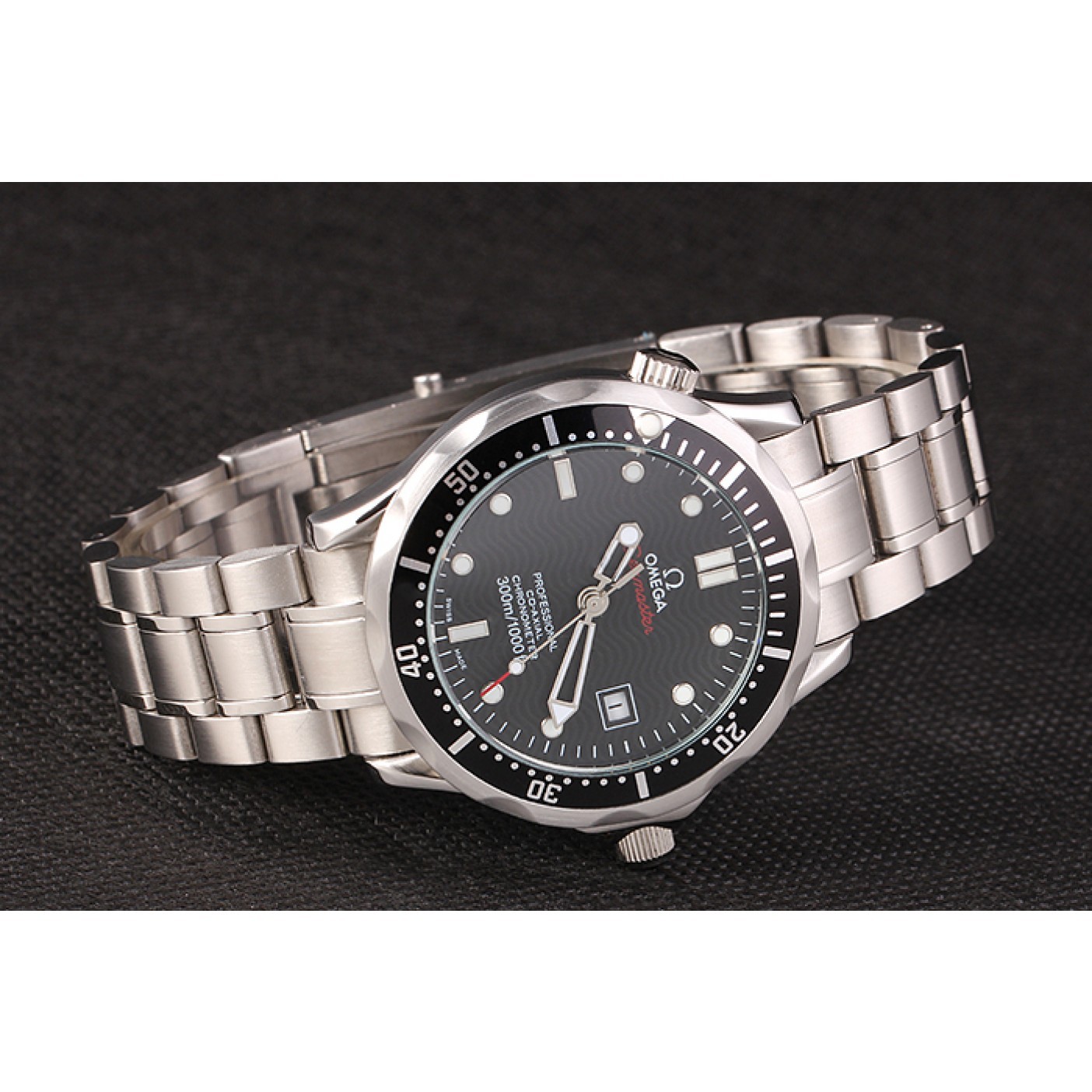 MiroTime Omega Seamaster Professional Silver Stainless Steel Bracelet 1454192