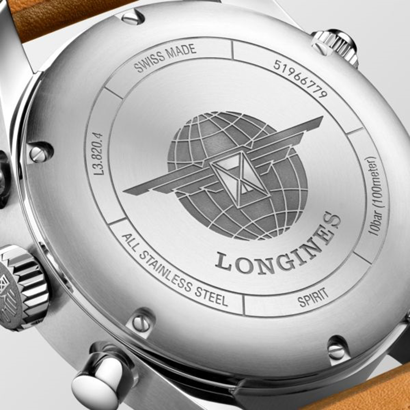 MiroTime Longines Spirit 42mm Mens Watch L38204732