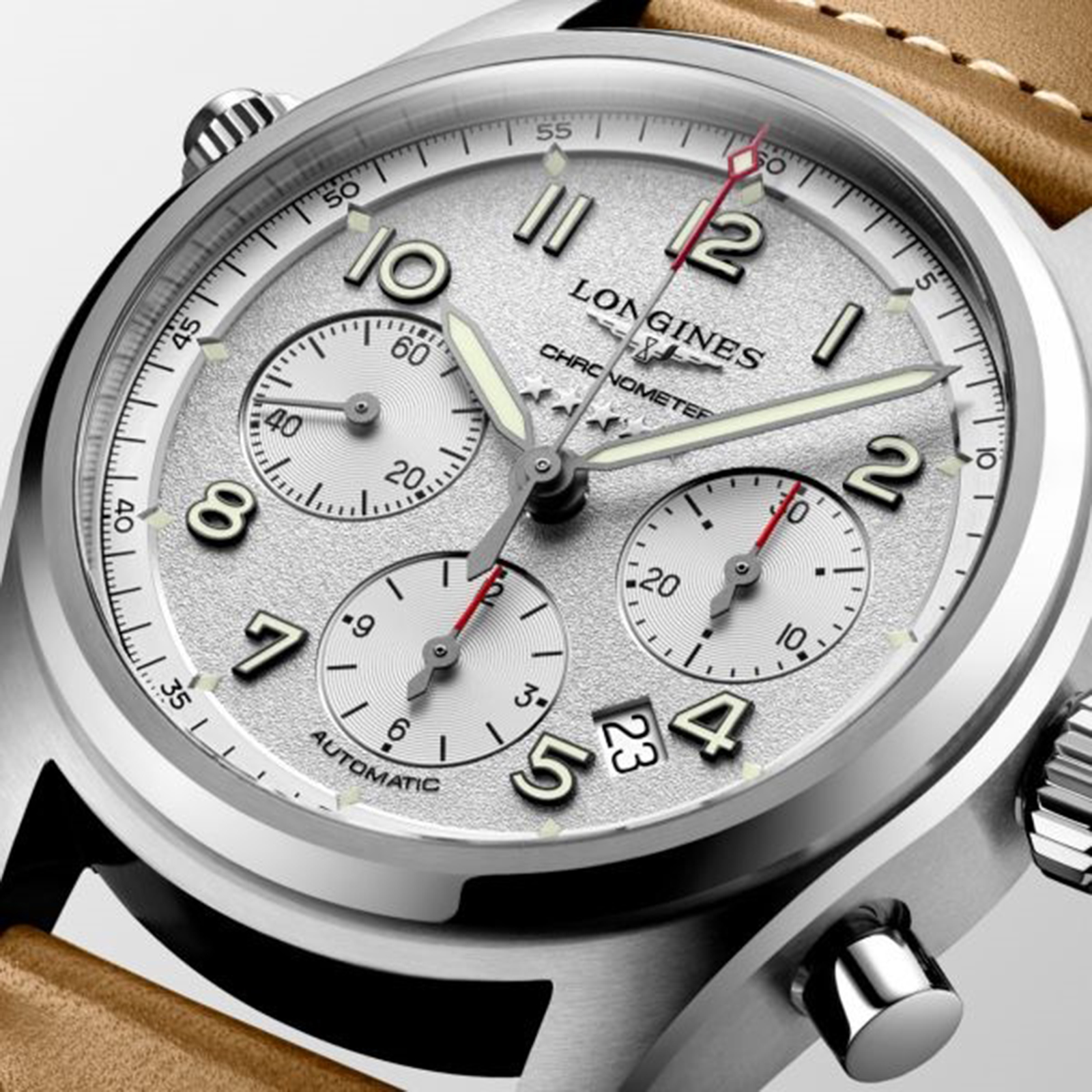 MiroTime Longines Spirit 42mm Mens Watch L38204732