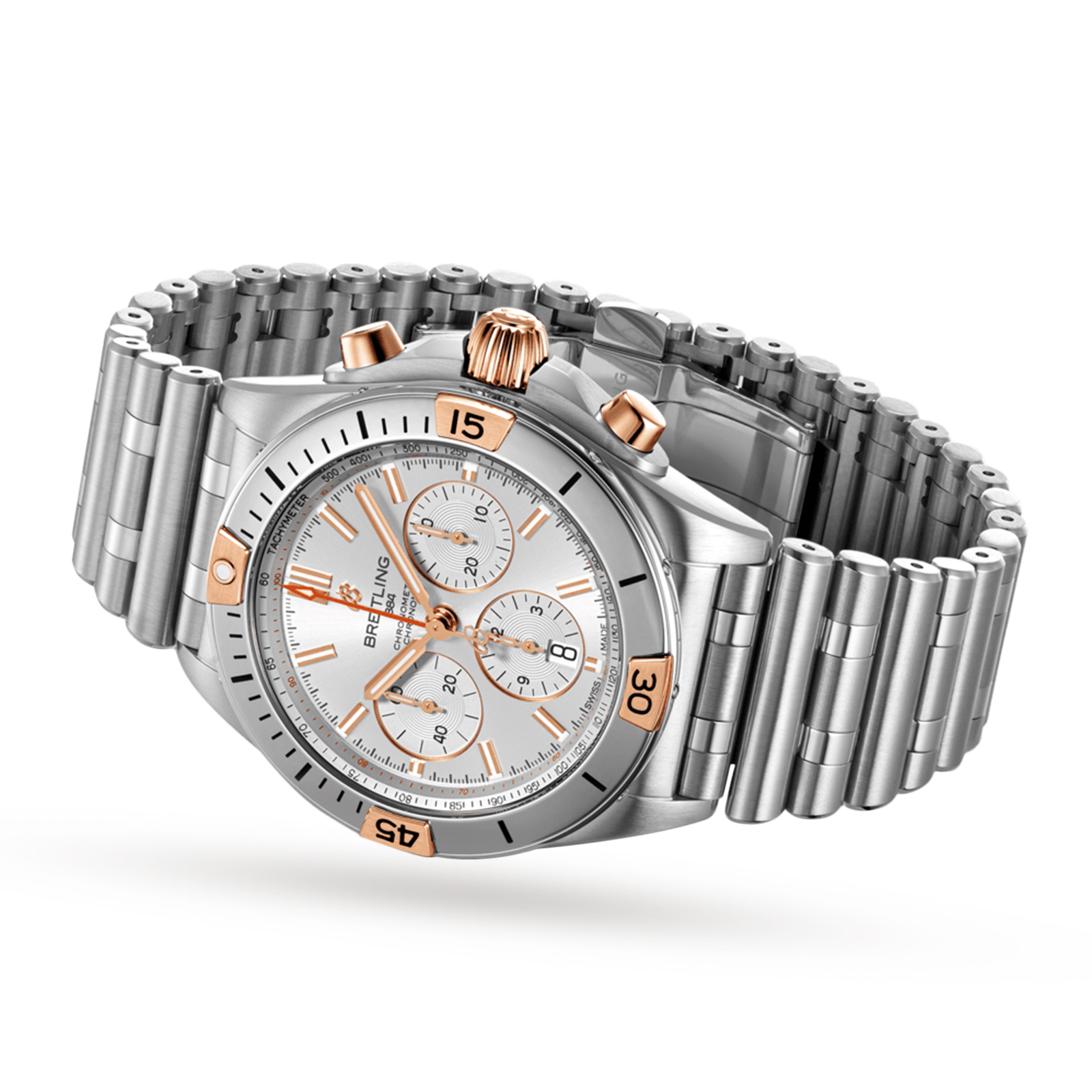 MiroTime Swiss Breitling Chronomat 42mm Mens Watch IB0134101G1A1