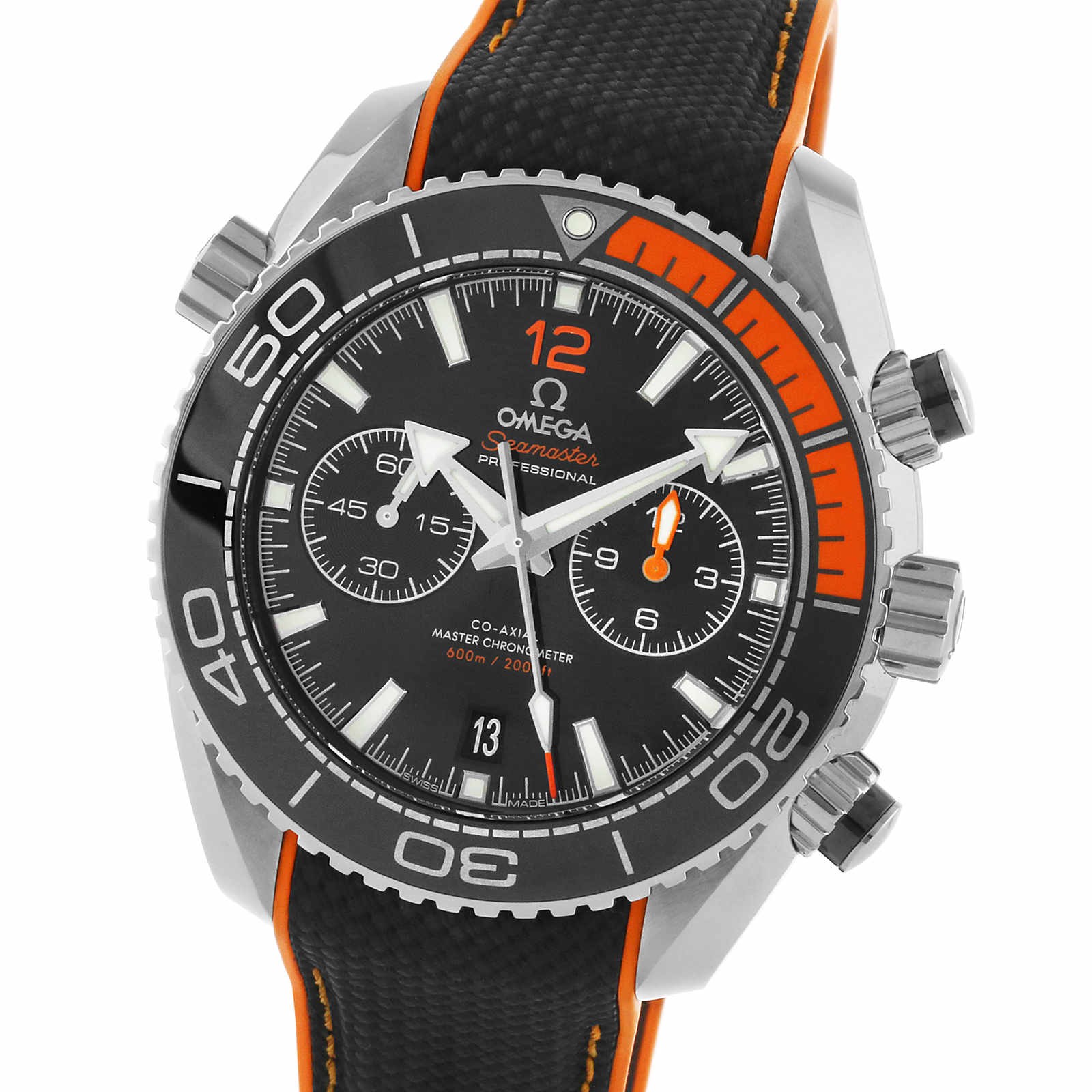 MiroTime Swiss Omega Seamaster Planet Ocean 600m Co-Axial 45.5mm Mens Watch O21532465101001