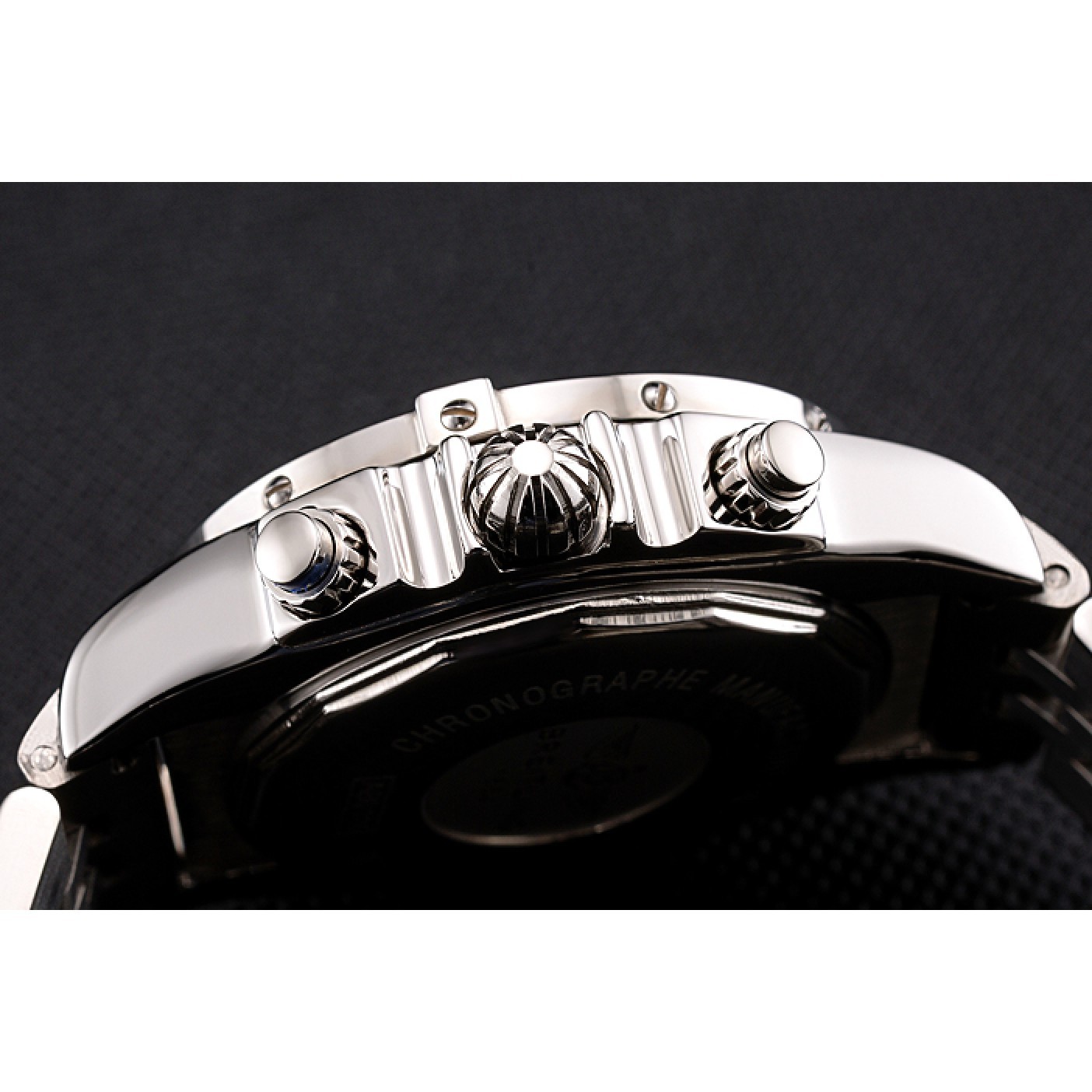 MiroTime Breitling Chronomat 44 Blue Dial with Black Subdials Stainless Steel Bracelet 622508