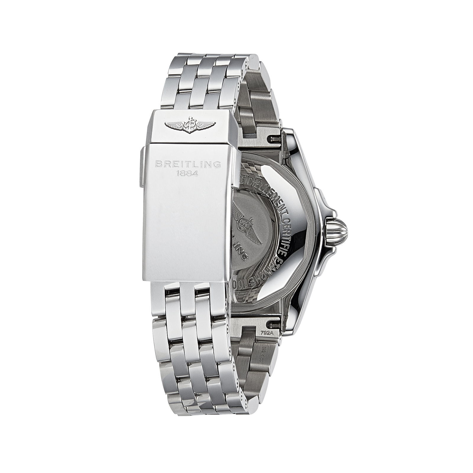 MiroTime Swiss Breitling Galactic 32 Sleek Steel W71330121A2A1