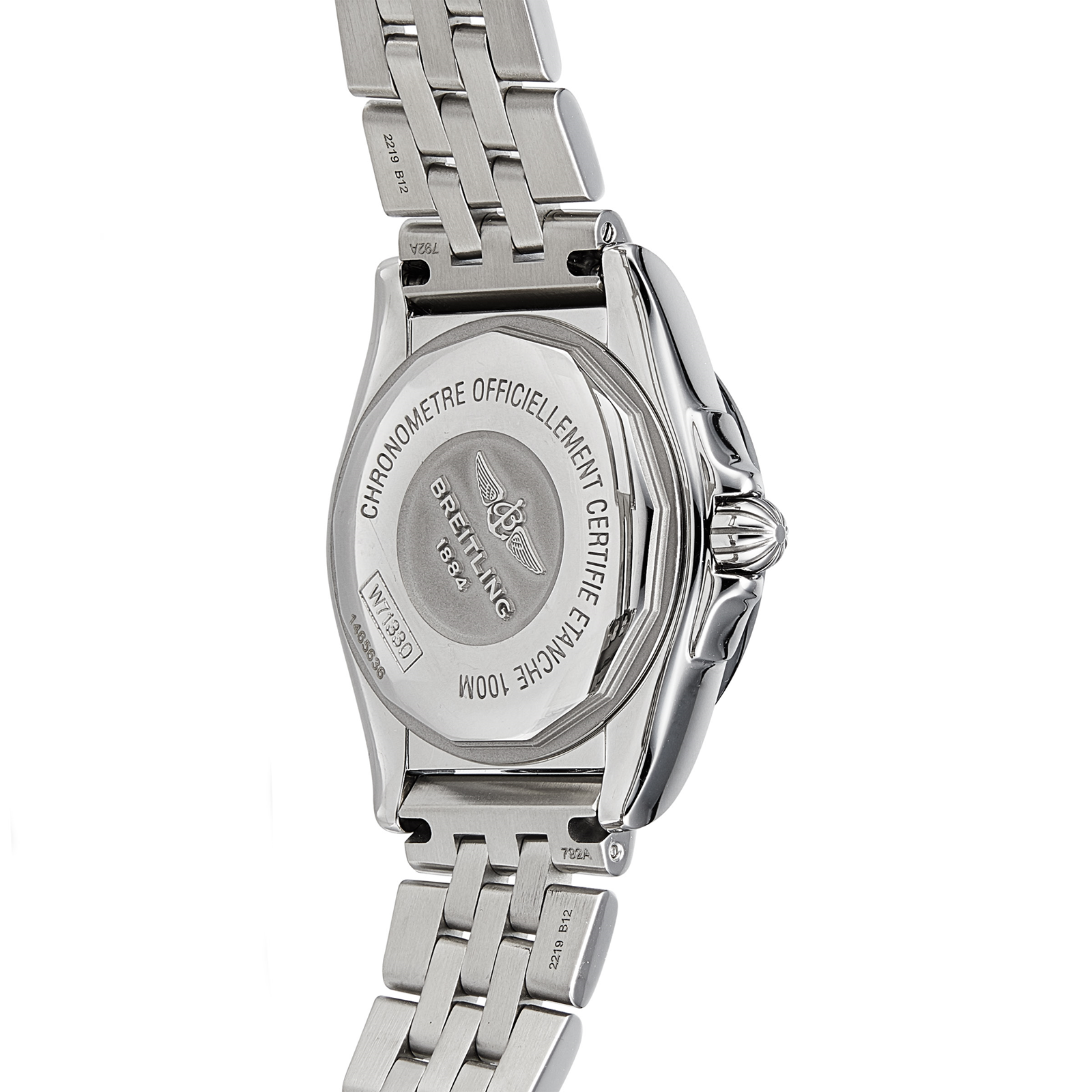 MiroTime Swiss Breitling Galactic 32 Sleek Steel W71330121A2A1