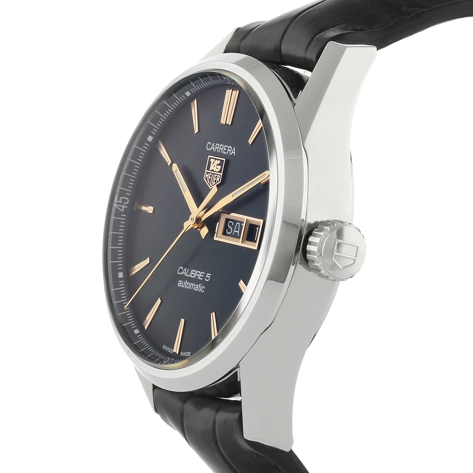 MiroTime TAG Heuer Carrera Calibre 5 41mm Mens Watch WAR201C.FC6266