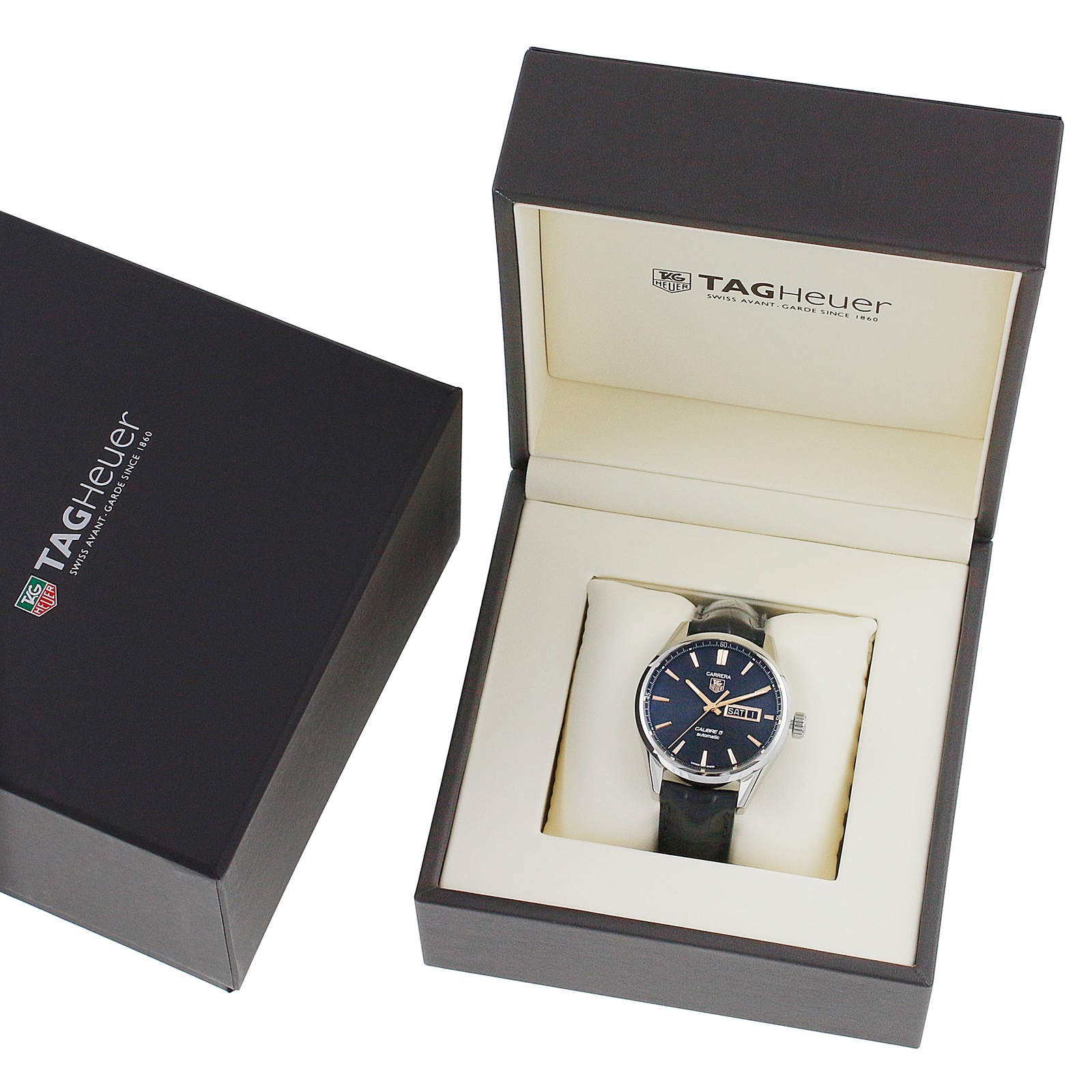 MiroTime TAG Heuer Carrera Calibre 5 41mm Mens Watch WAR201C.FC6266