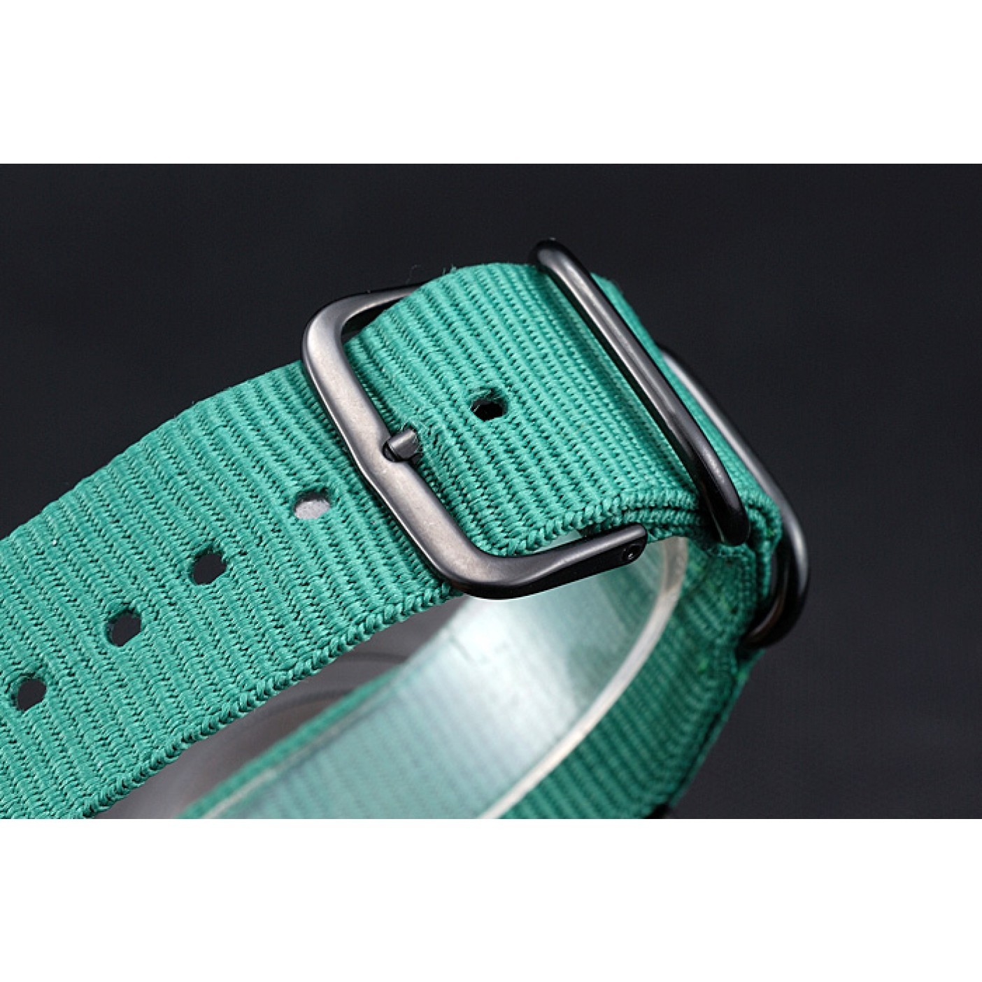 MiroTime Rolex Stealth Submariner Green Nylon Strap 622009