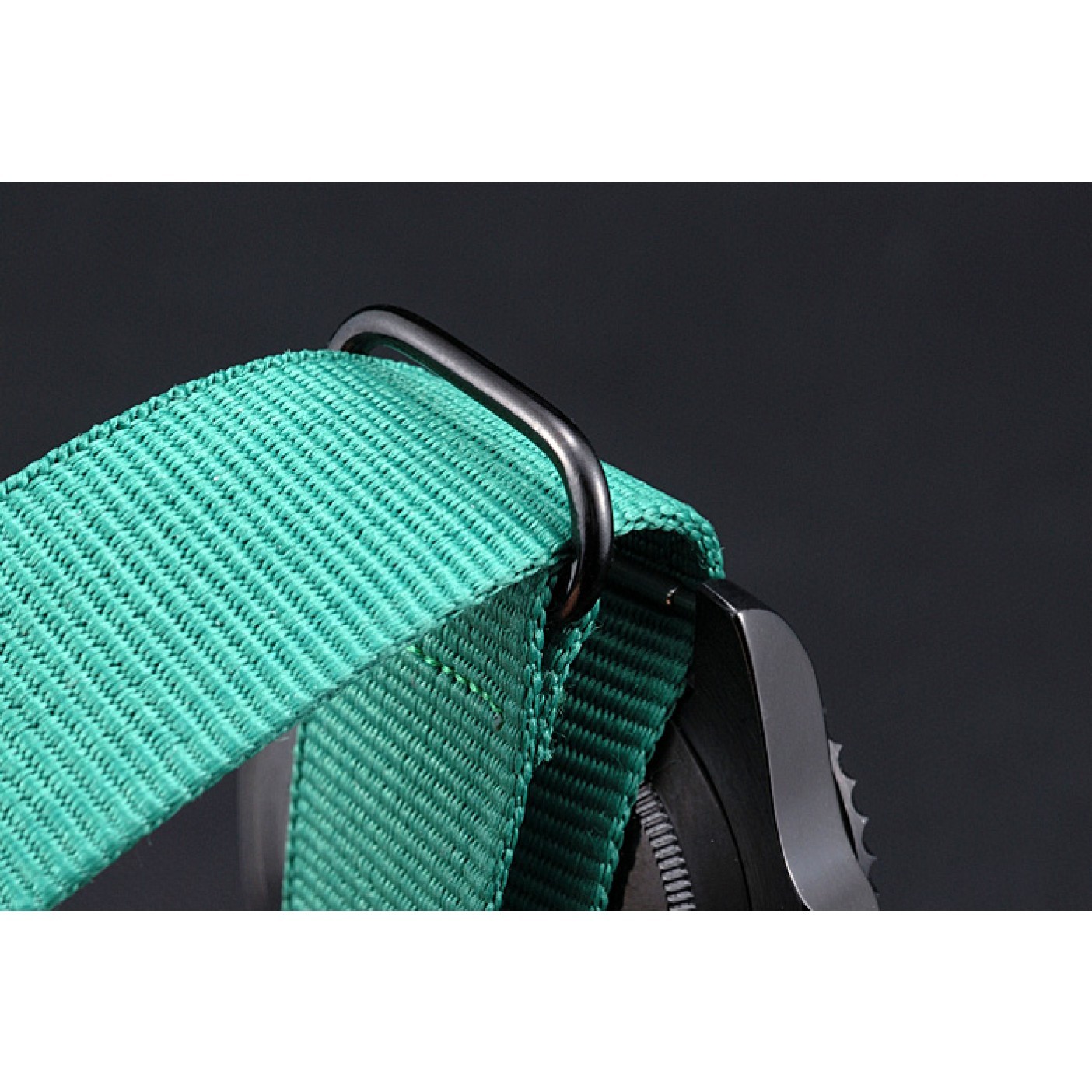 MiroTime Rolex Stealth Submariner Green Nylon Strap 622009