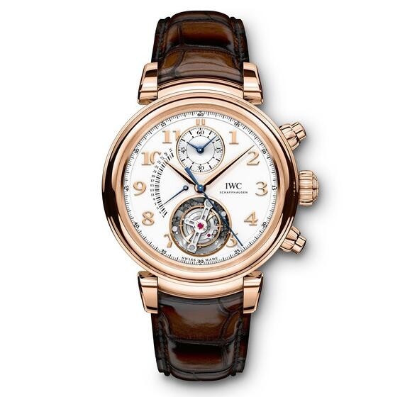 MiroTime AAA Replica IWC Da Vinci Tourbillon Retrograde Chronograph Watch IW393101