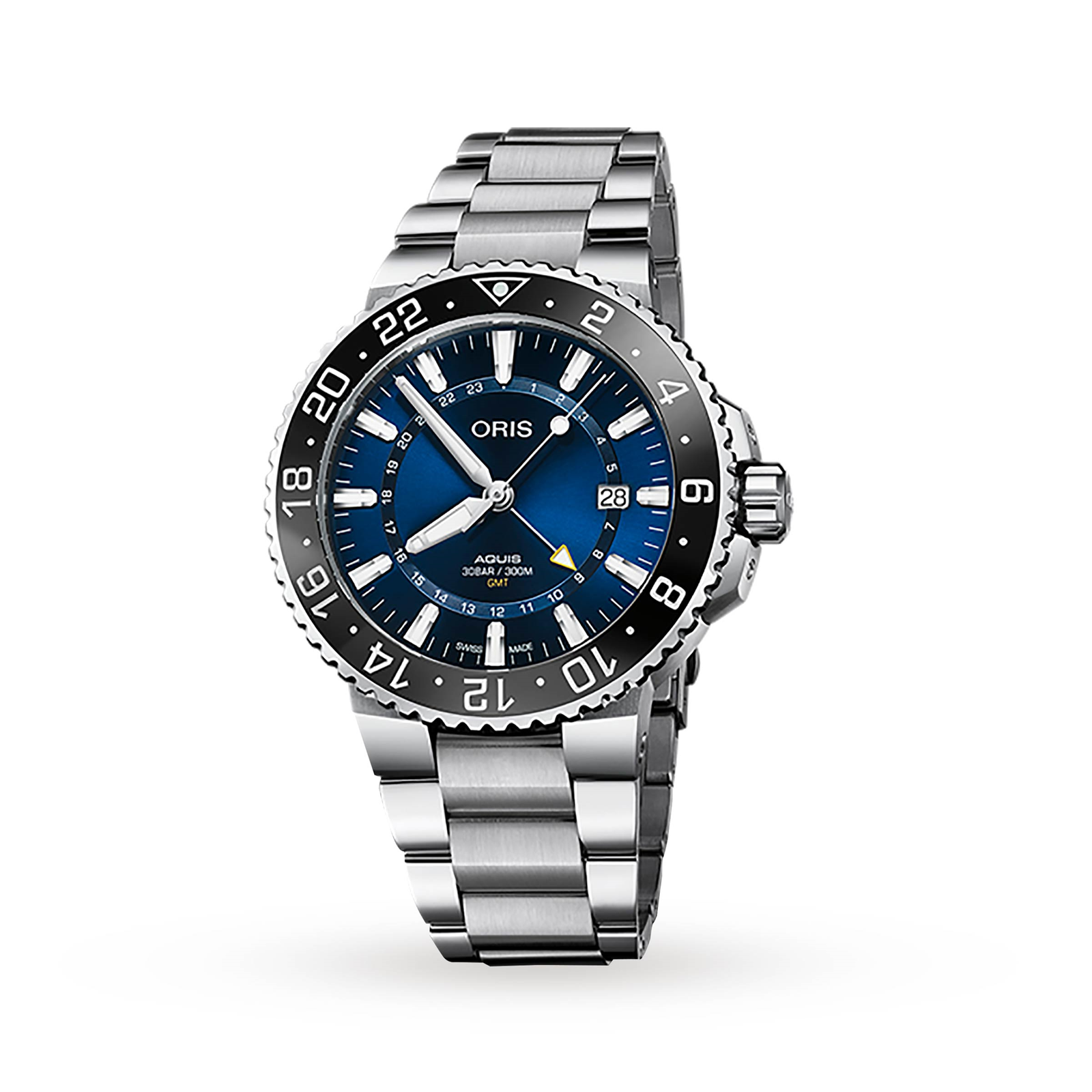 MiroTime Swiss Oris Aquis 43.5mm Mens Watch 01 798 7754 4135-07 8 24 05PEB