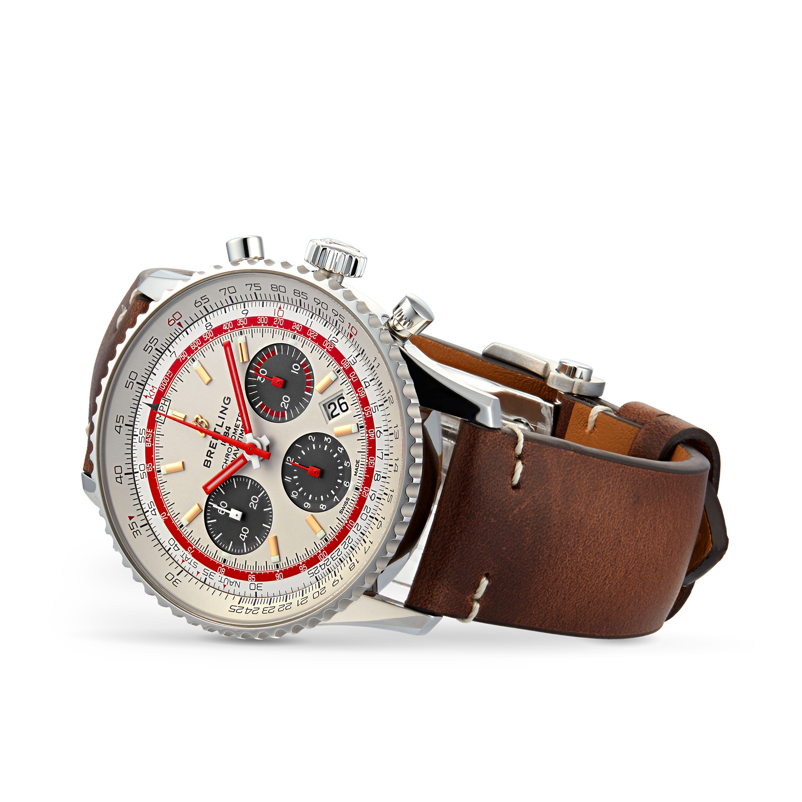 MiroTime Swiss Breitling Watch Navitimer 1 B01 Chronograph 43 Airline Edition AB01219A1G1X2