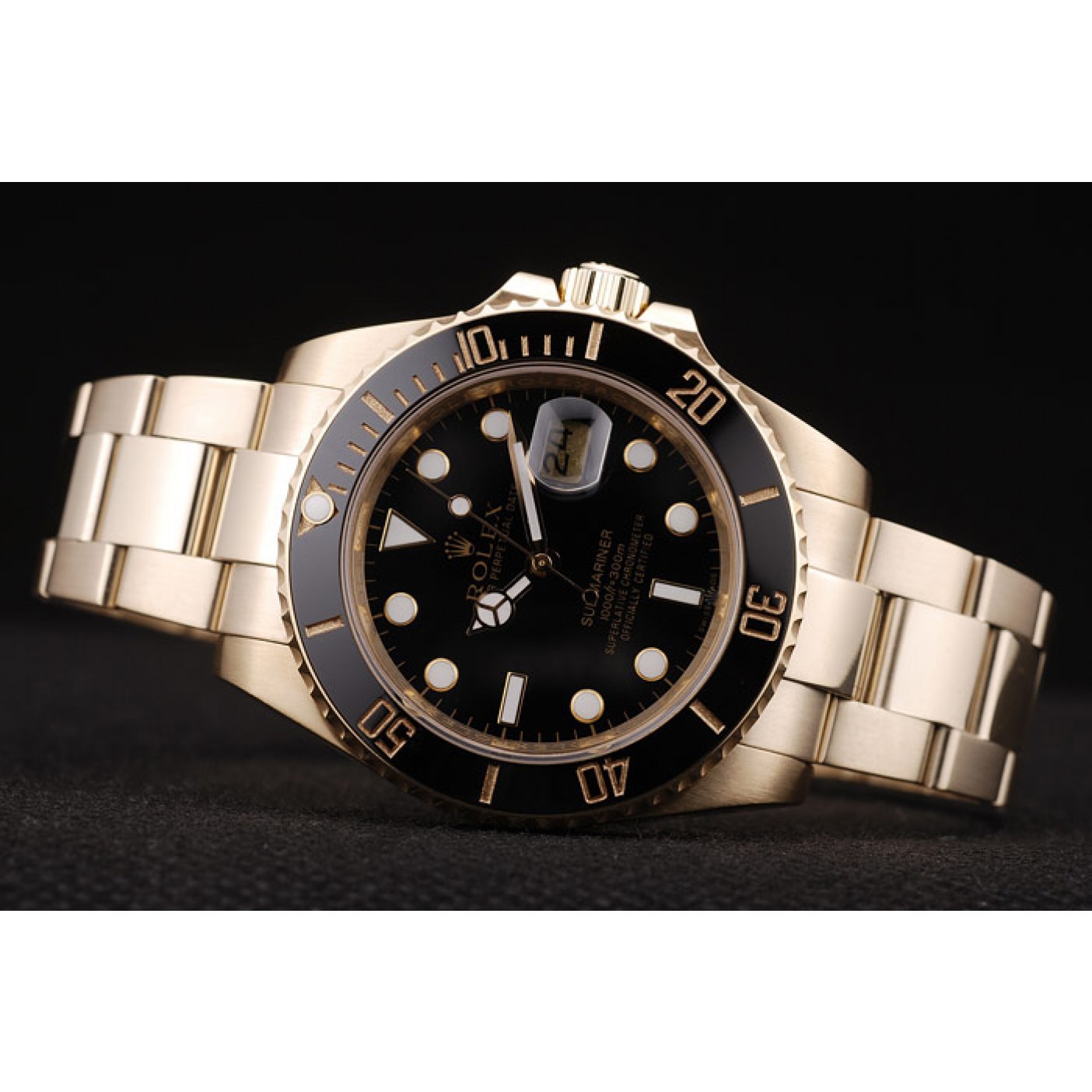 MiroTime Rolex Submariner Black Ceramic Bezel Black Dial 98231