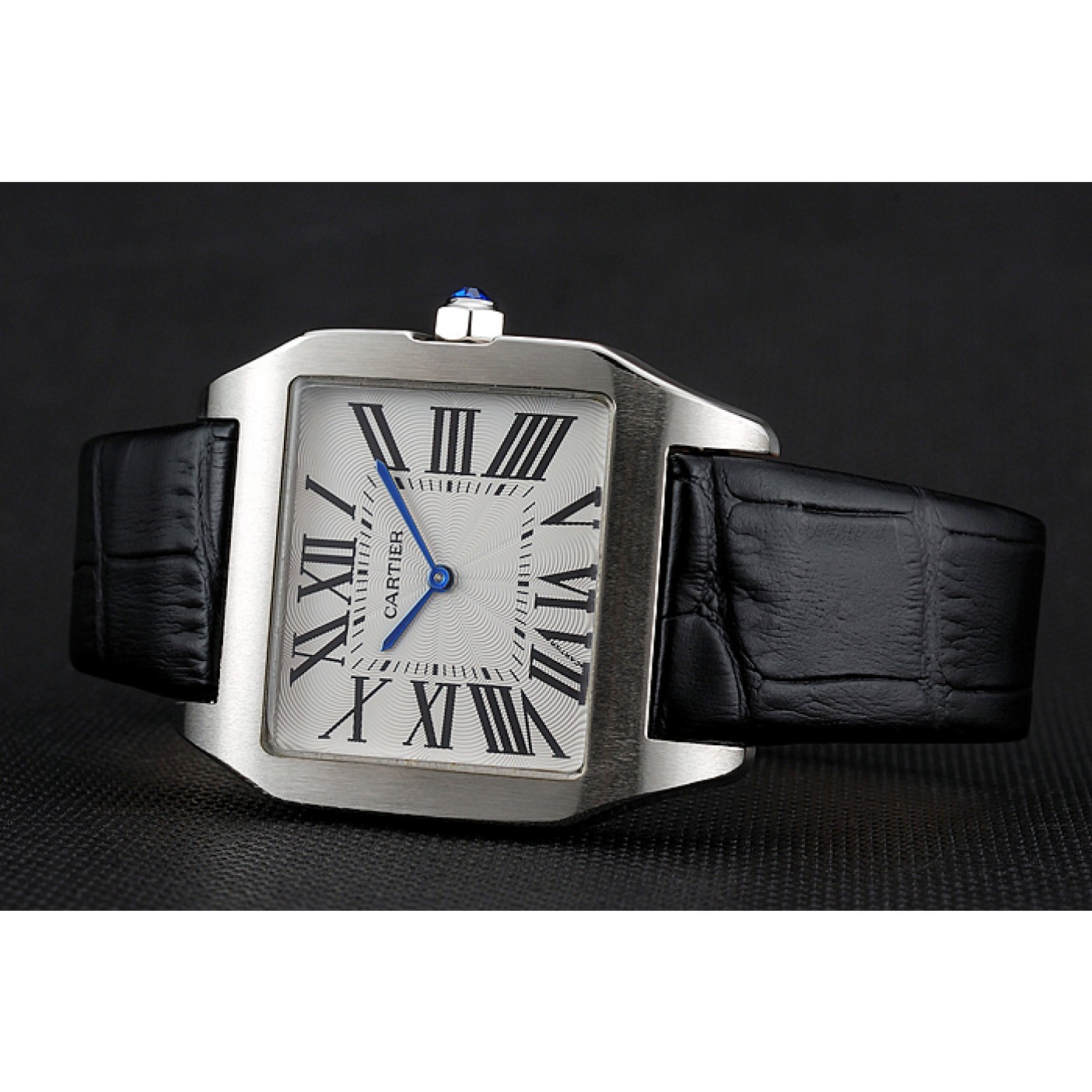MiroTime Cartier Santos 100 Polished Stainless Steel Bezel 621931