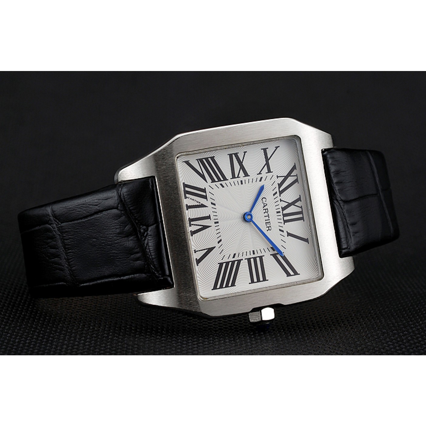 MiroTime Cartier Santos 100 Polished Stainless Steel Bezel 621931