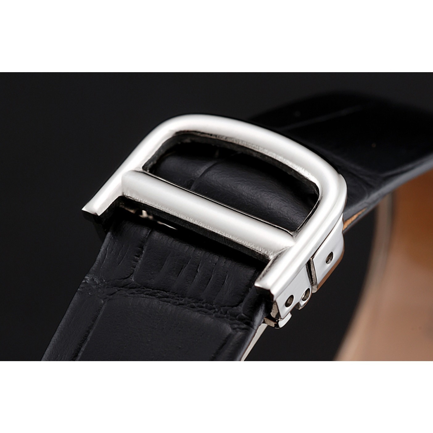 MiroTime Cartier Santos 100 Polished Stainless Steel Bezel 621931